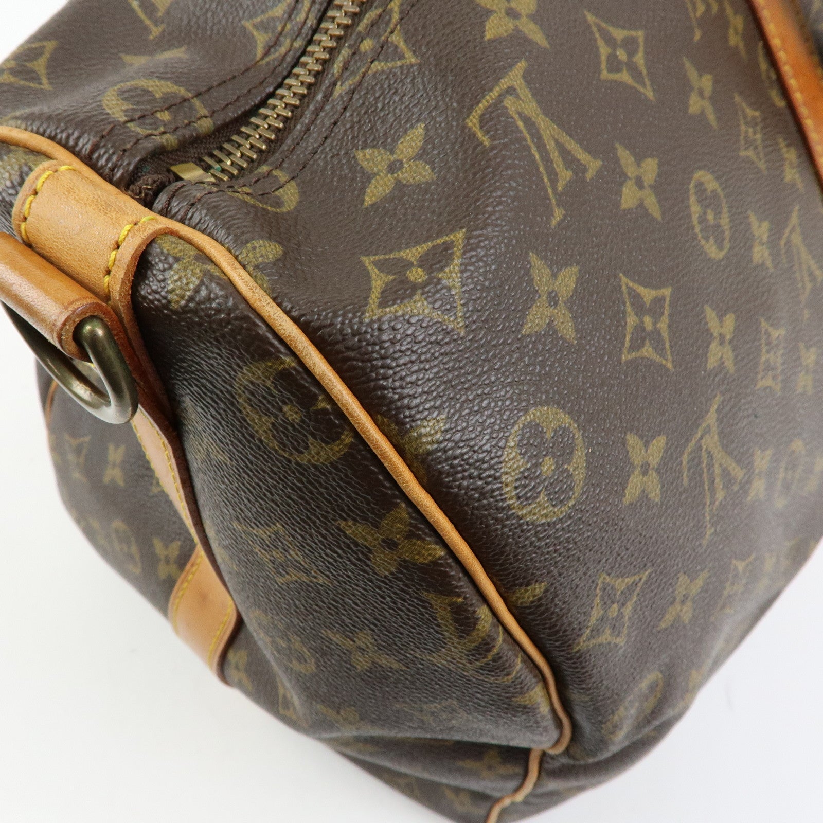 Louis Vuitton Monogram Keep All Bandouliere 50 Boston Bag M41416