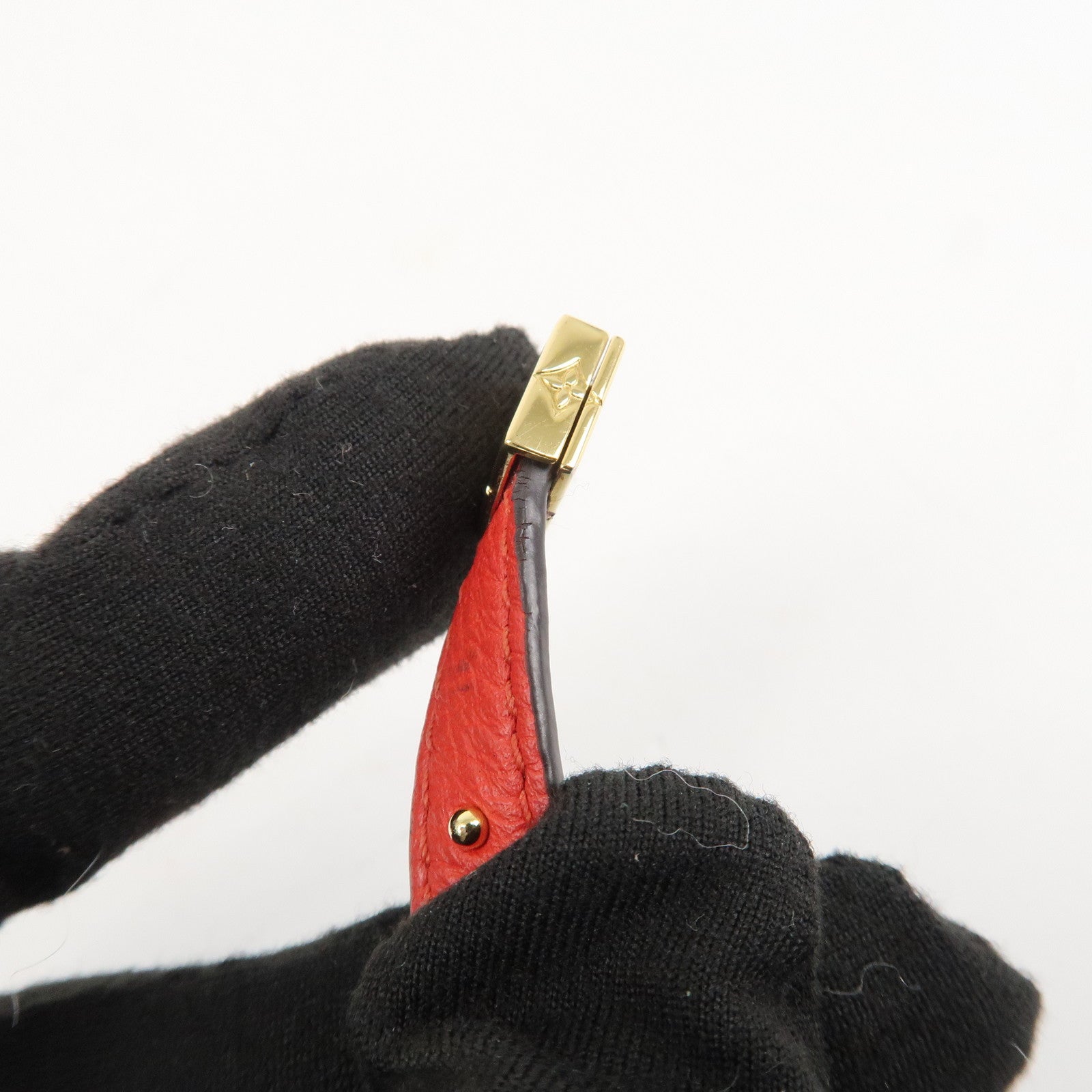 Louis Vuitton Monogram LV Circle Reversible Bracelet M6268E Used