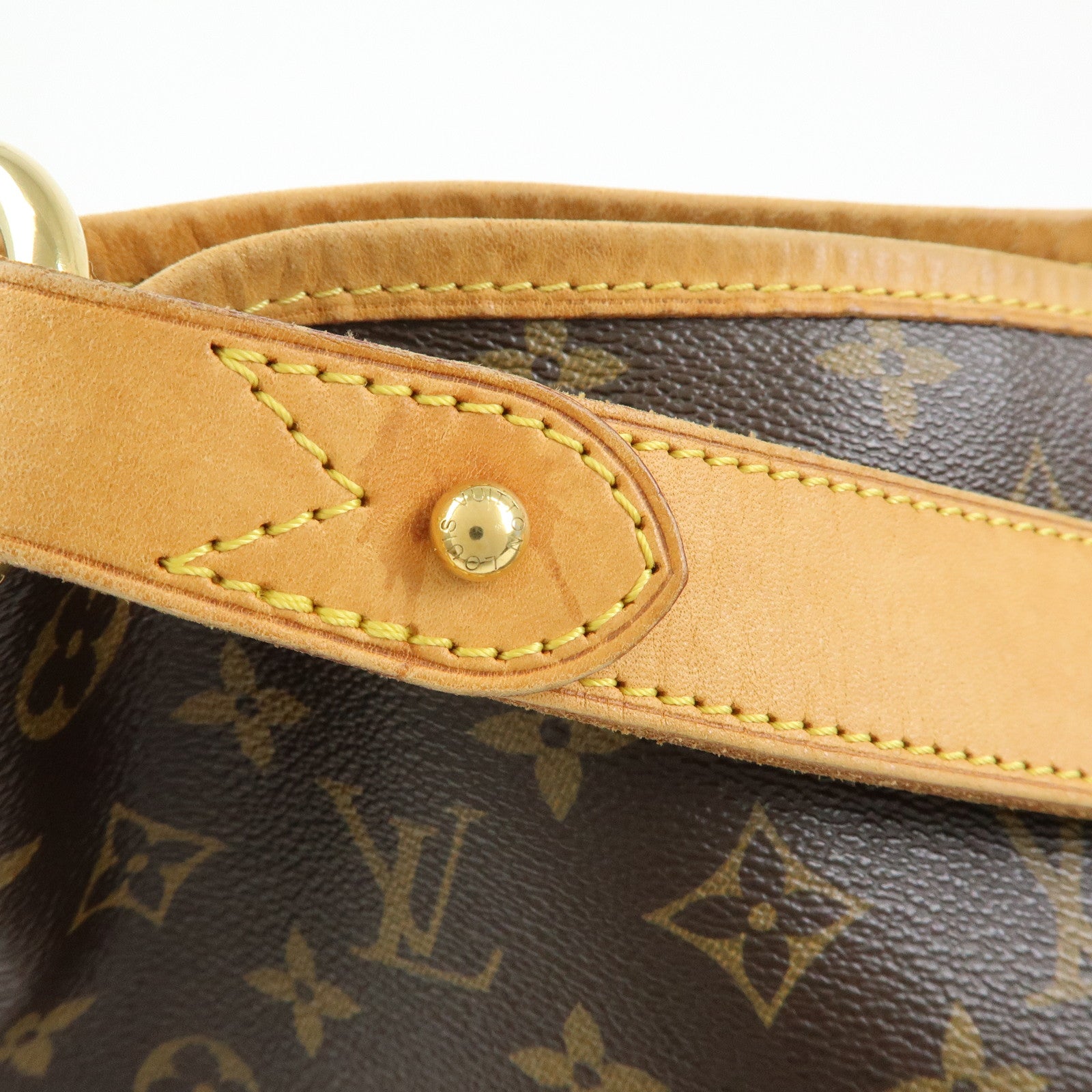 Louis Vuitton Monogram Delightful MM Shoulder Bag Brown M50156