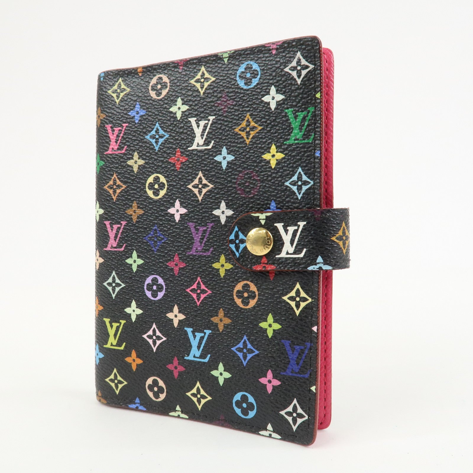 Louis Vuitton Monogram Multicolor Canvas Leather Agenda PM R21076