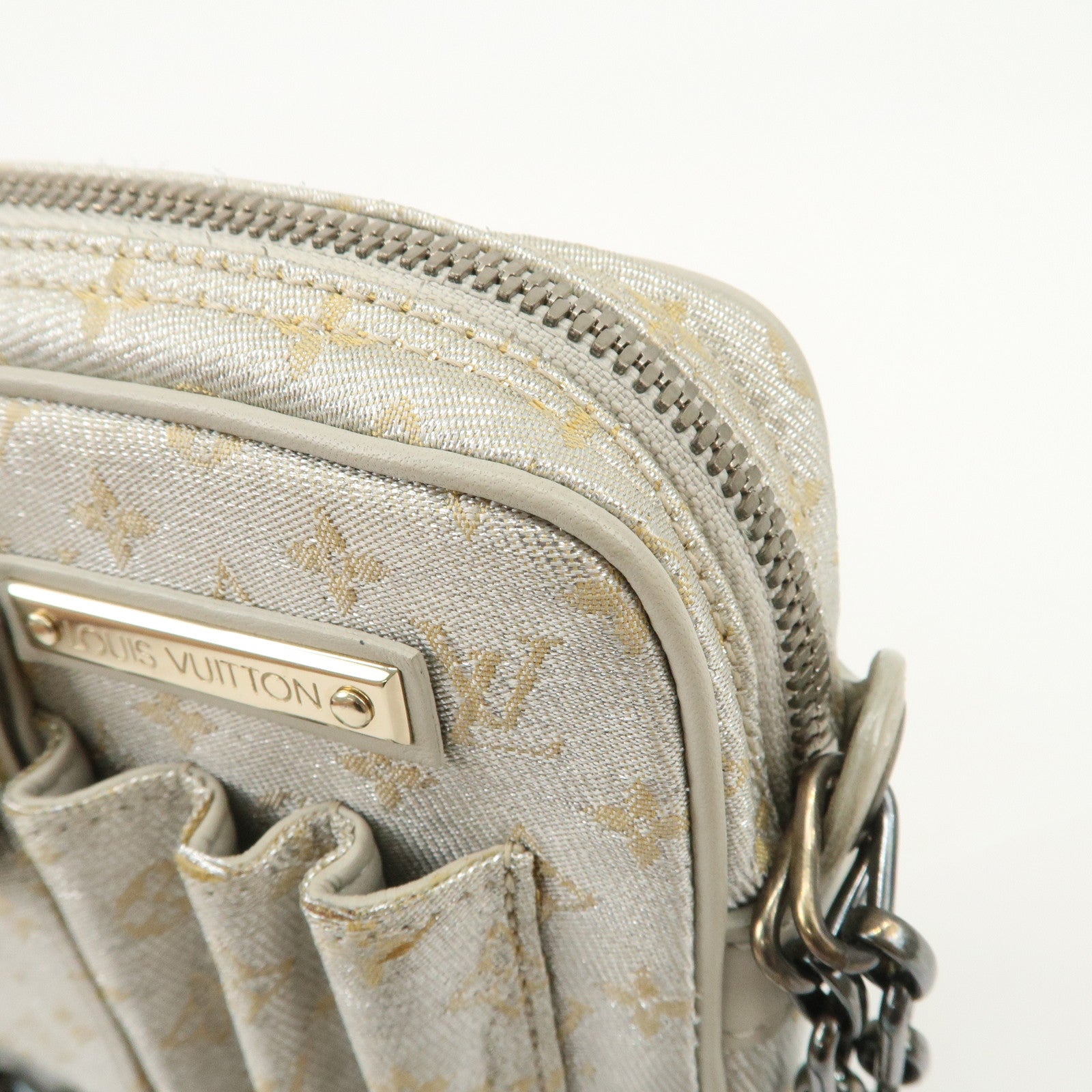 Louis Vuitton Monogram Shine Mackenna Chain Shoulder Bag M92362