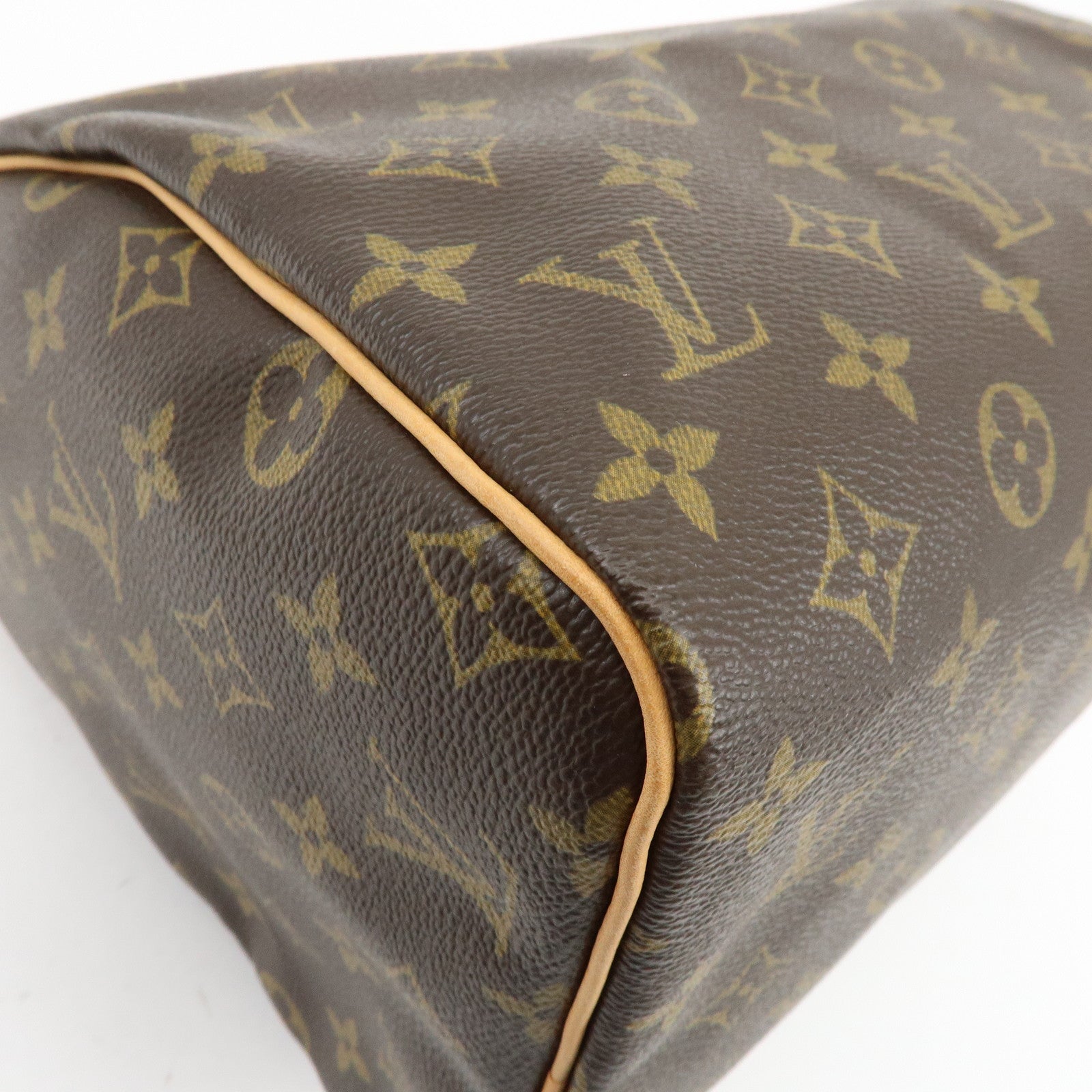 Louis Vuitton Monogram Speedy 30 Boston Bag Hand Bag Brown M41526