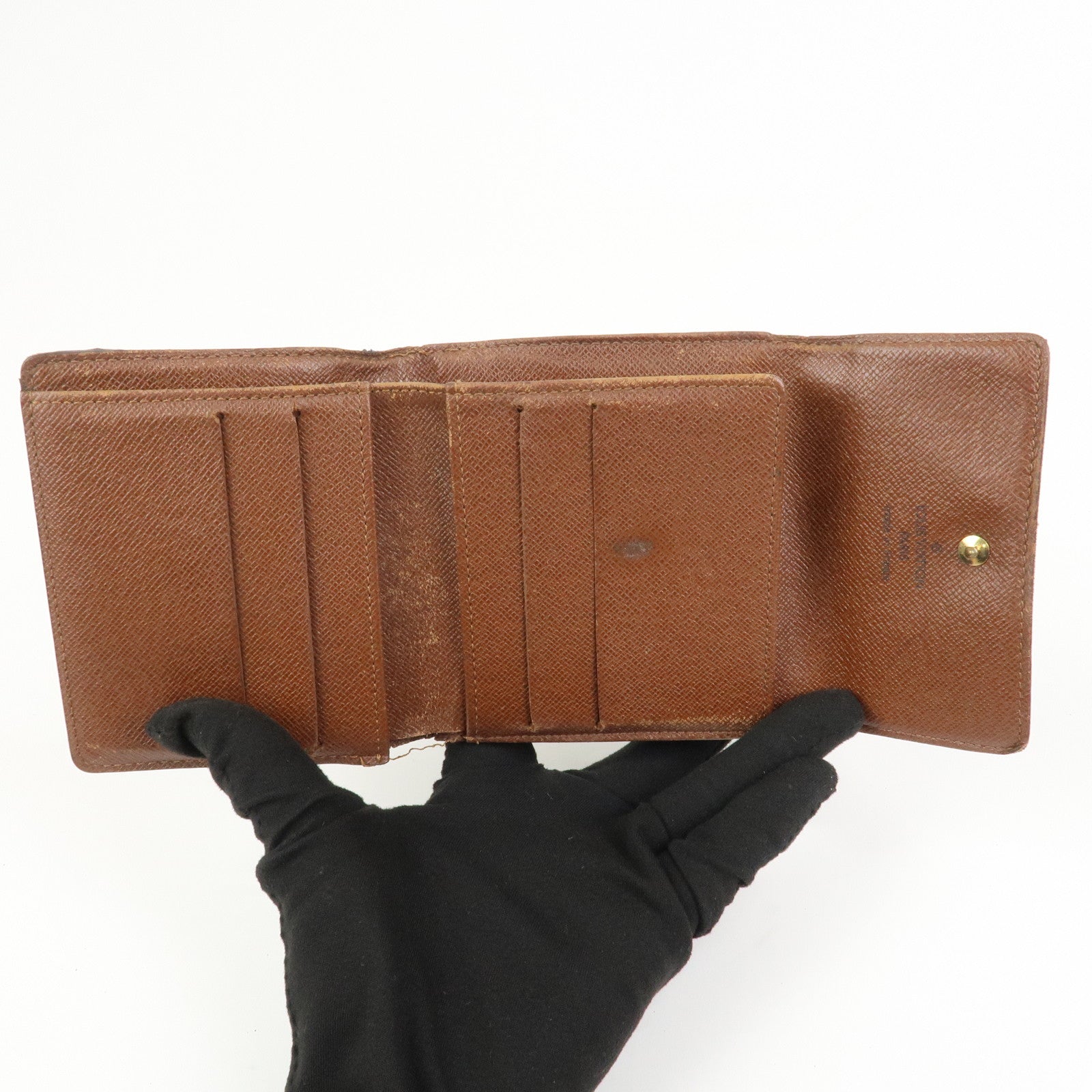 Louis Vuitton Monogram Set of 3 Wallets Brown M61652/M61660