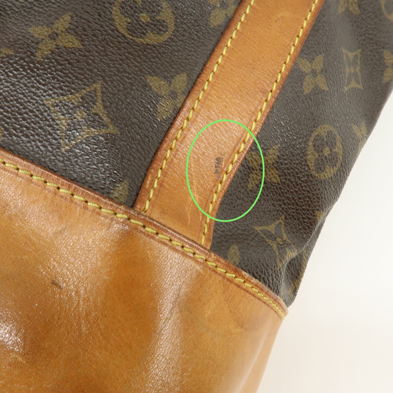 Louis Vuitton Monogram Randonnee GM Shoulder Bag Brown M42244