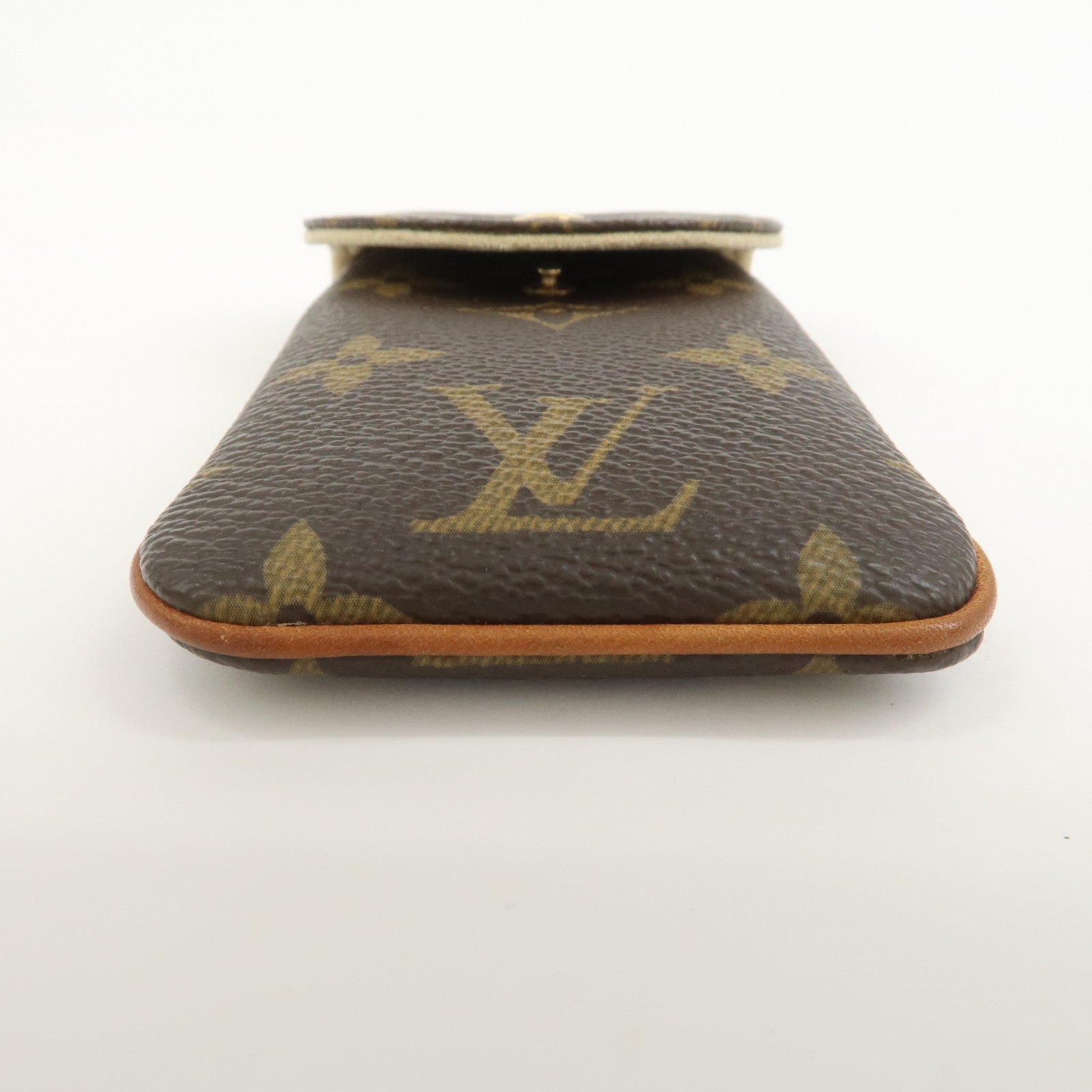 Louis Vuitton Monogram Etui Telefonne MM Phone Case Brown M66546