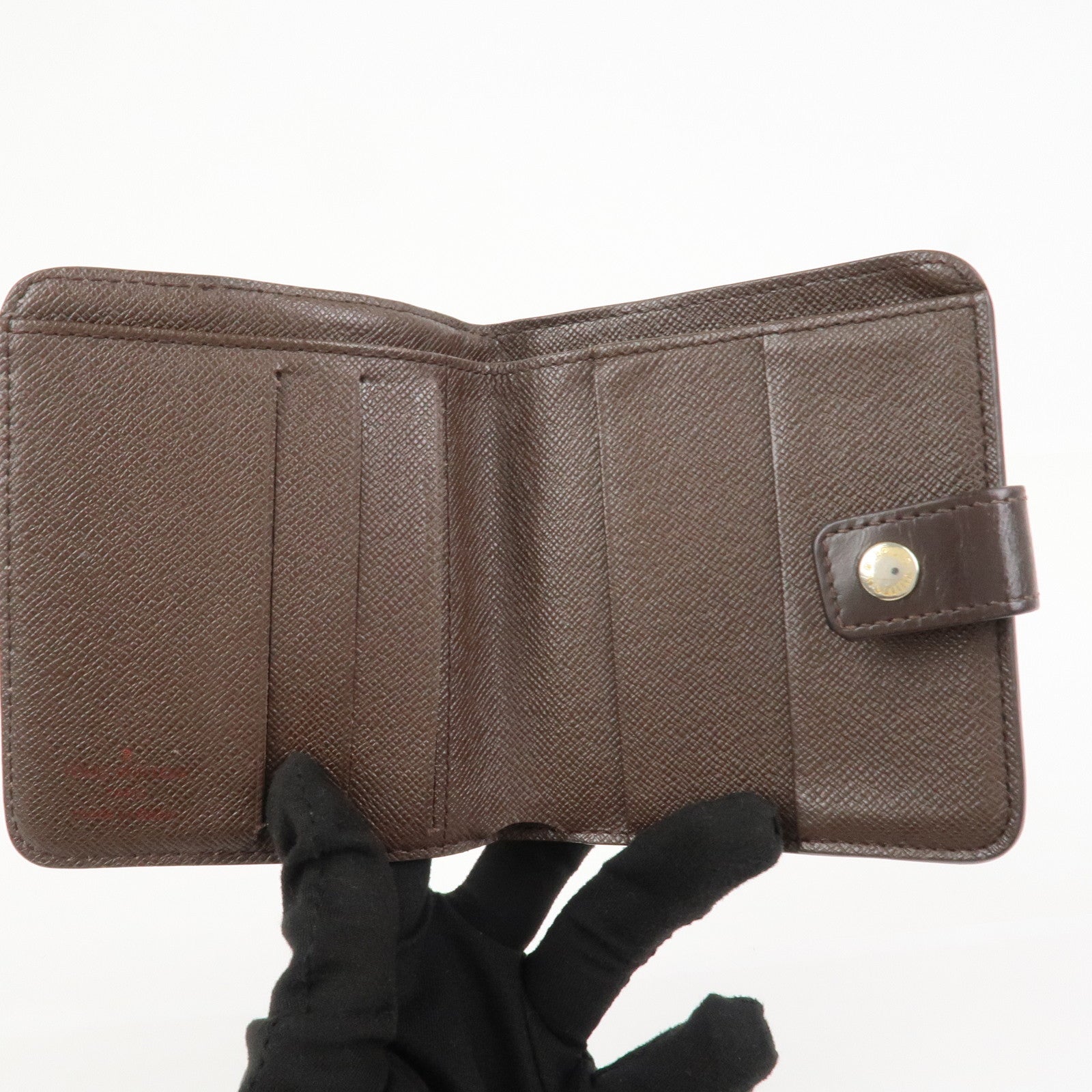 Louis Vuitton Damier Compact Zippy Bi-fold Small Wallet N61668