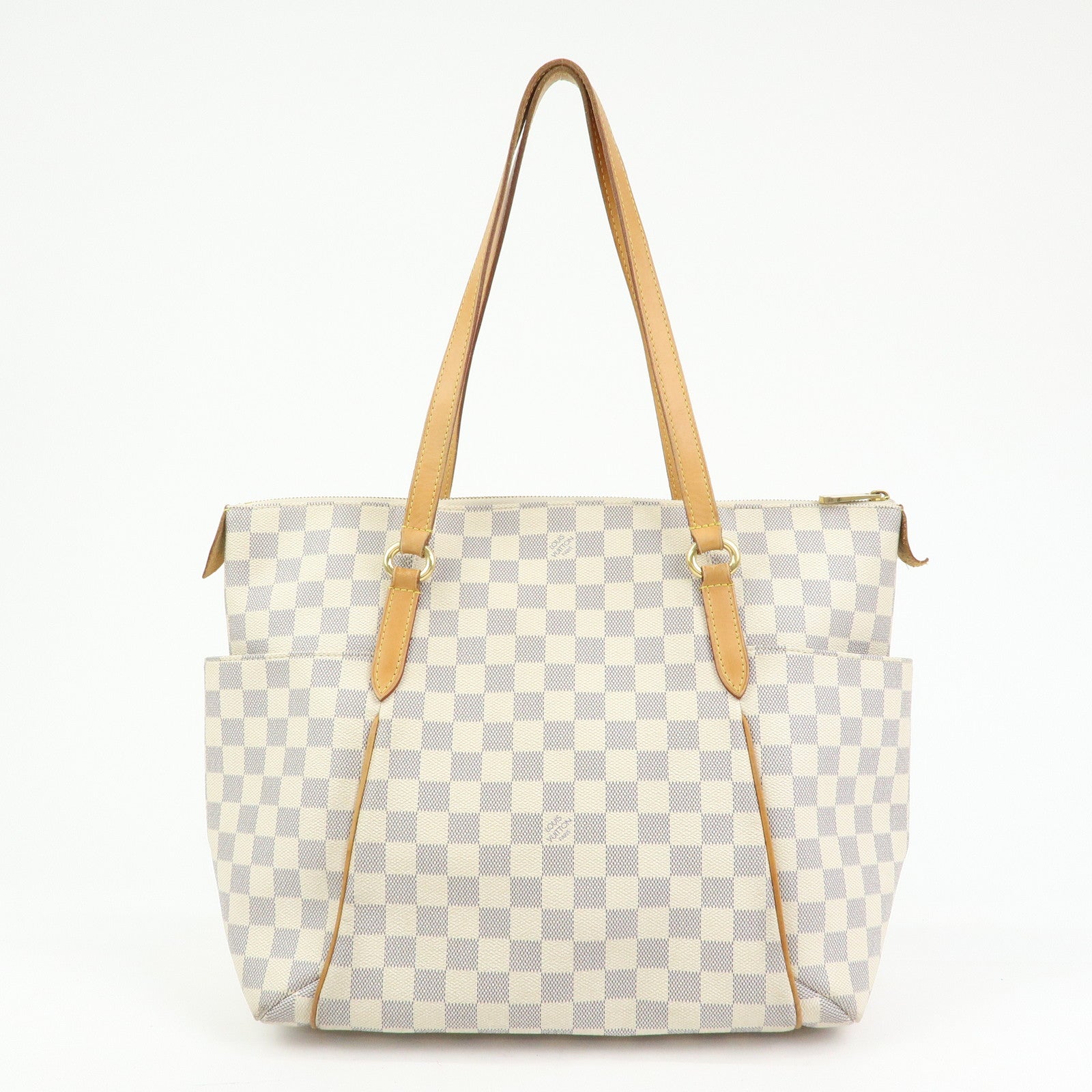 Louis Vuitton Damier Azur Totally MM Tote Bag Shoulder Bag N51262