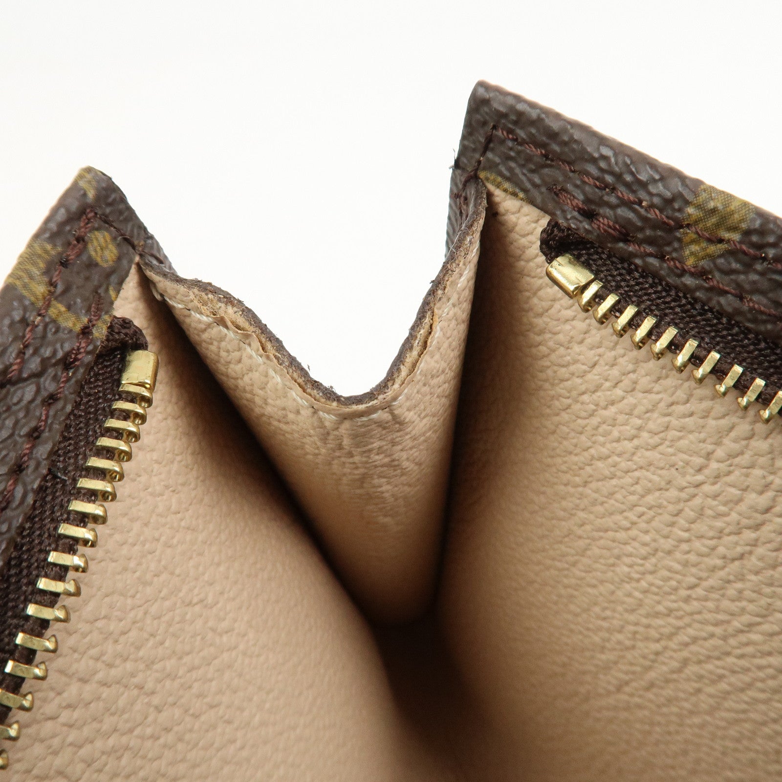 Louis Vuitton Monogram Pouch for Bucket PM Bag Brown