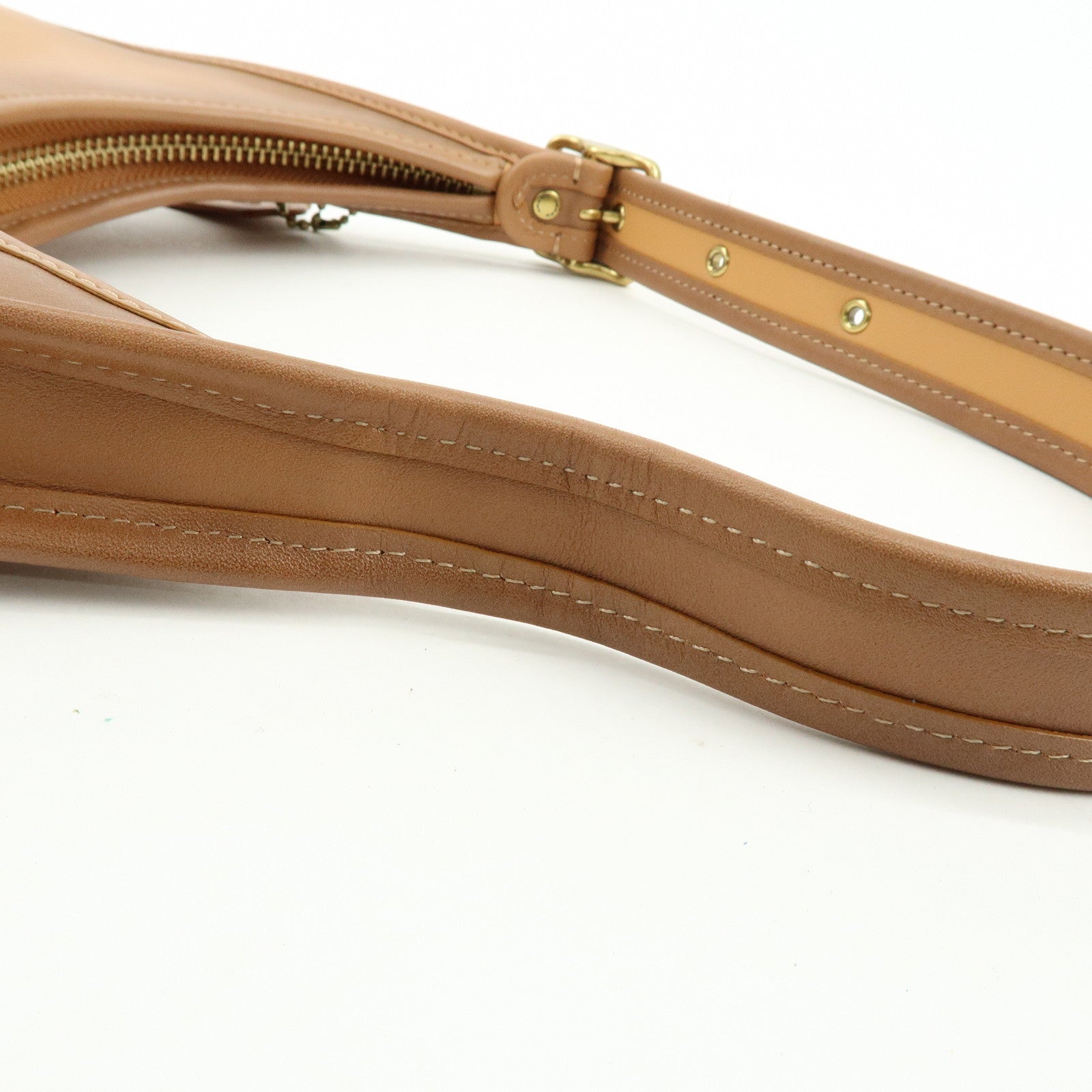 COACH Ergo Leather Shoulder Bag Hand Bag Brown Gradation