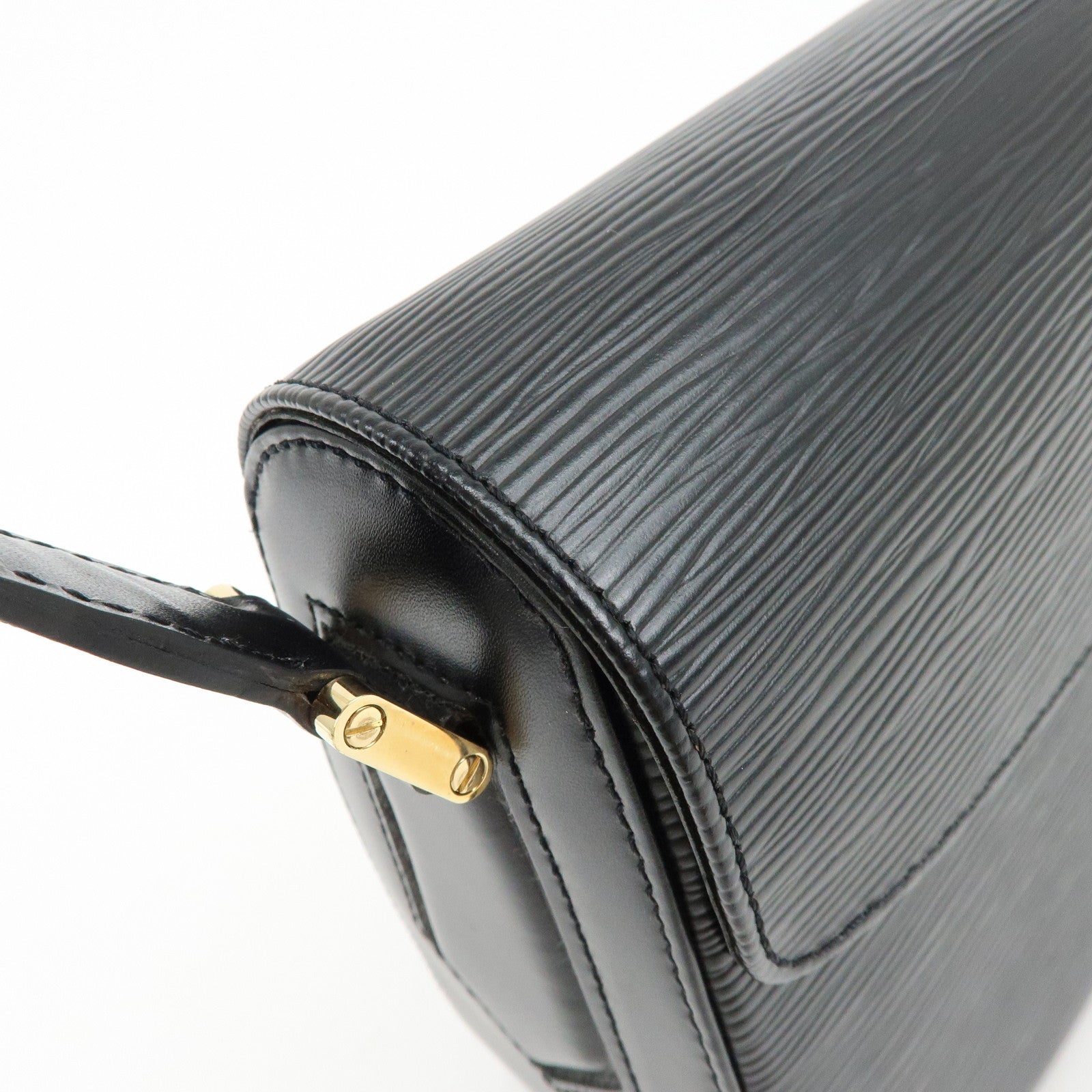 Louis Vuitton Epi Buci Shoulder Bag Hand Bag Noir M52202