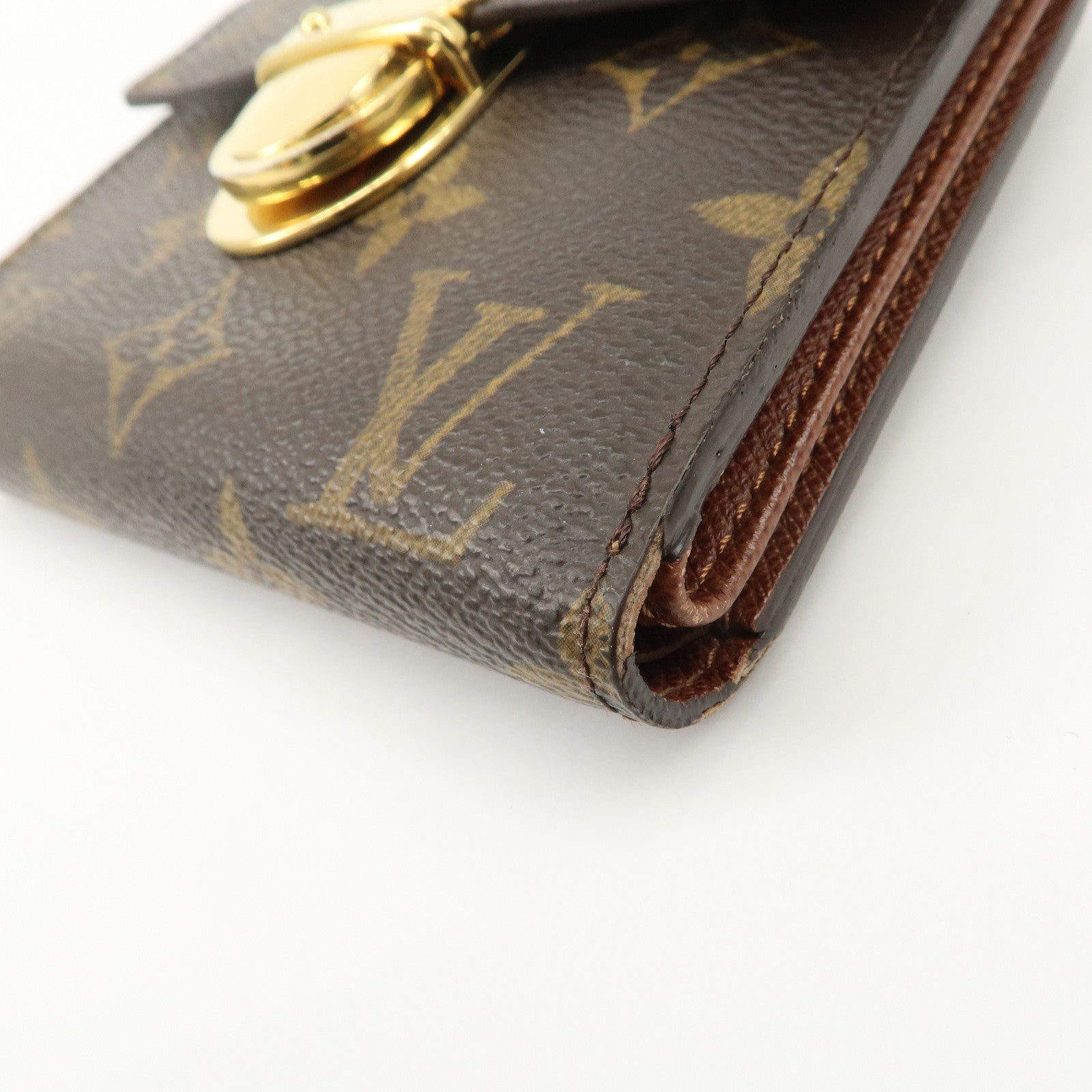 Louis Vuitton Monogram Portefeuille Koala Wallet Brown M58013 Used
