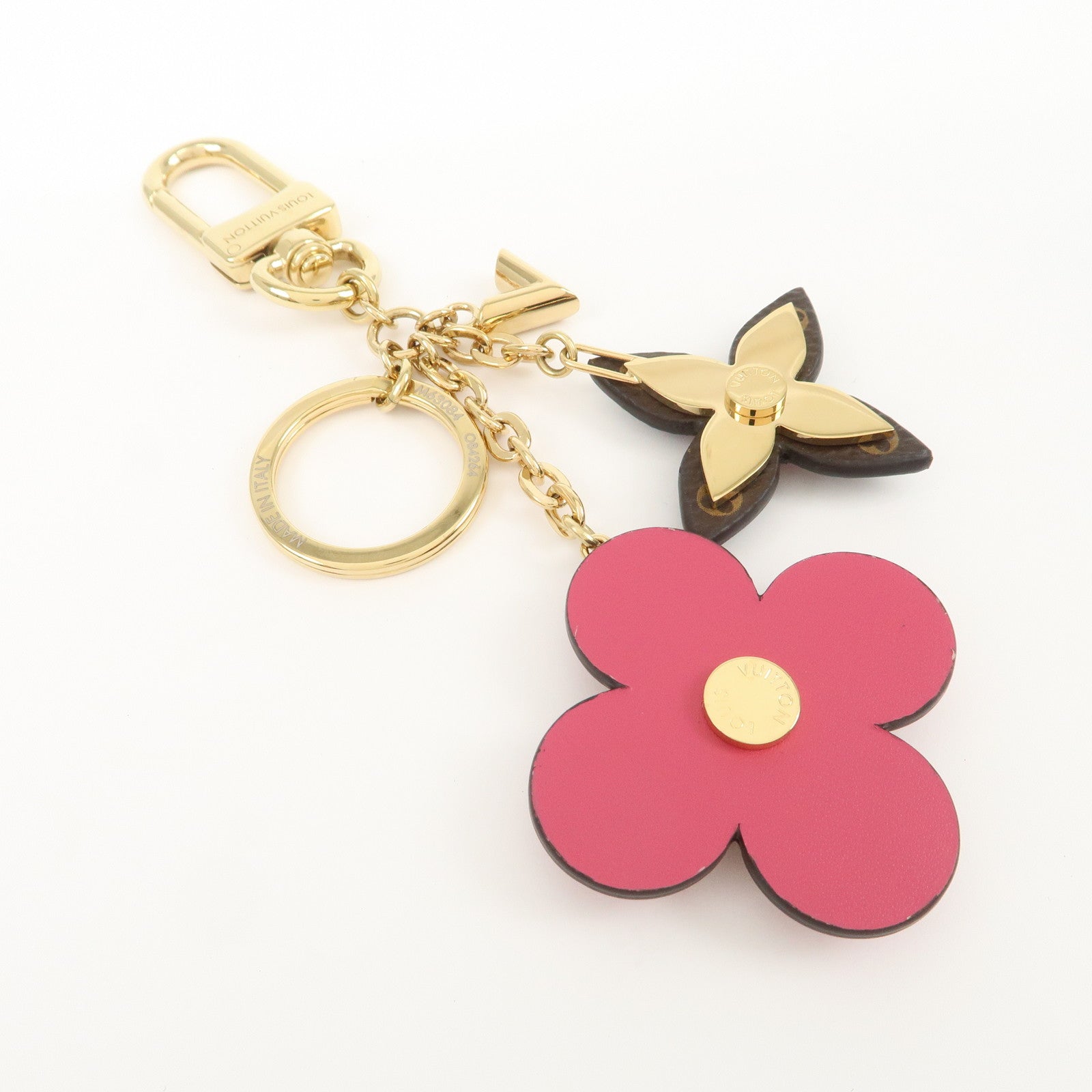 Louis Vuitton Porte Cles Blooming Flower Bag Charm Key Chain M63084