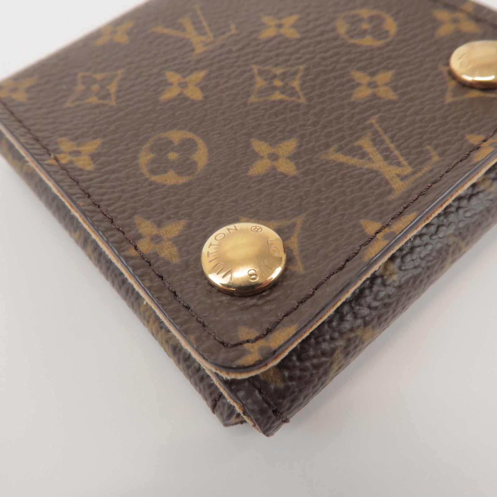 Louis Vuitton Monogram Set of 3 Canvas Necklace Case Earring Case