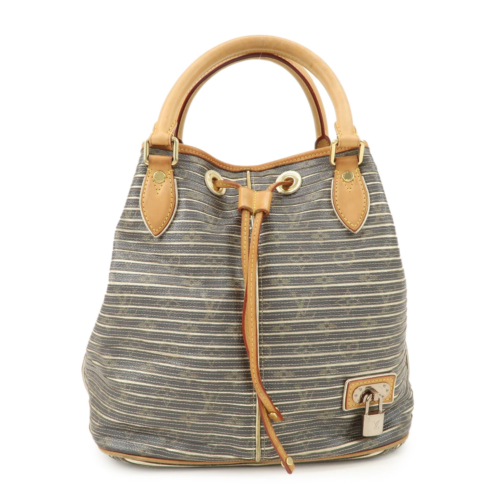 Louis Vuitton Monogram Eden Neo Leather Hand Bag Argent M40355