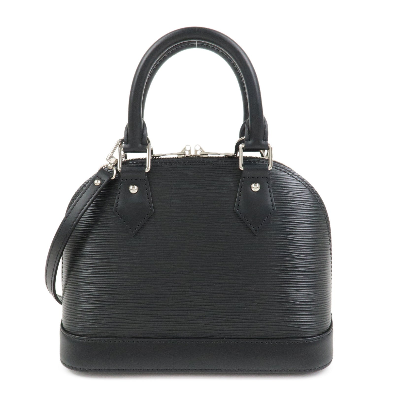 Louis Vuitton Epi Alma BB 2Way Hand Bag Shoulder Bag Noir M40862