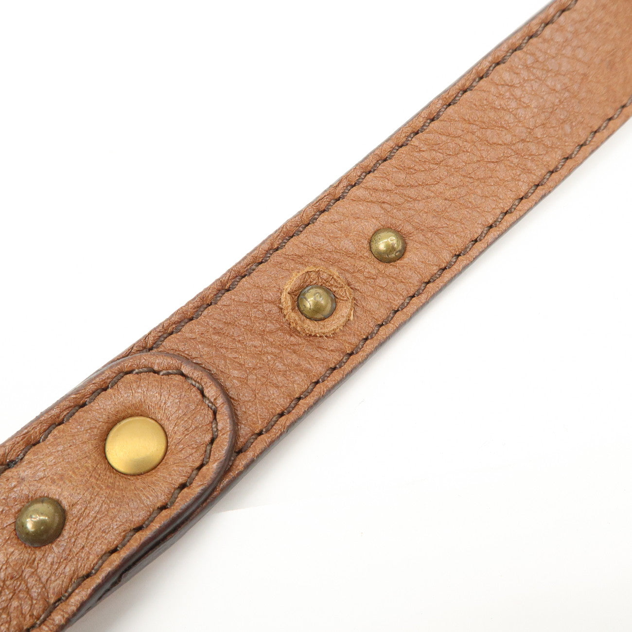 Chloe Paddington Belt Waist Bag Brown Gold