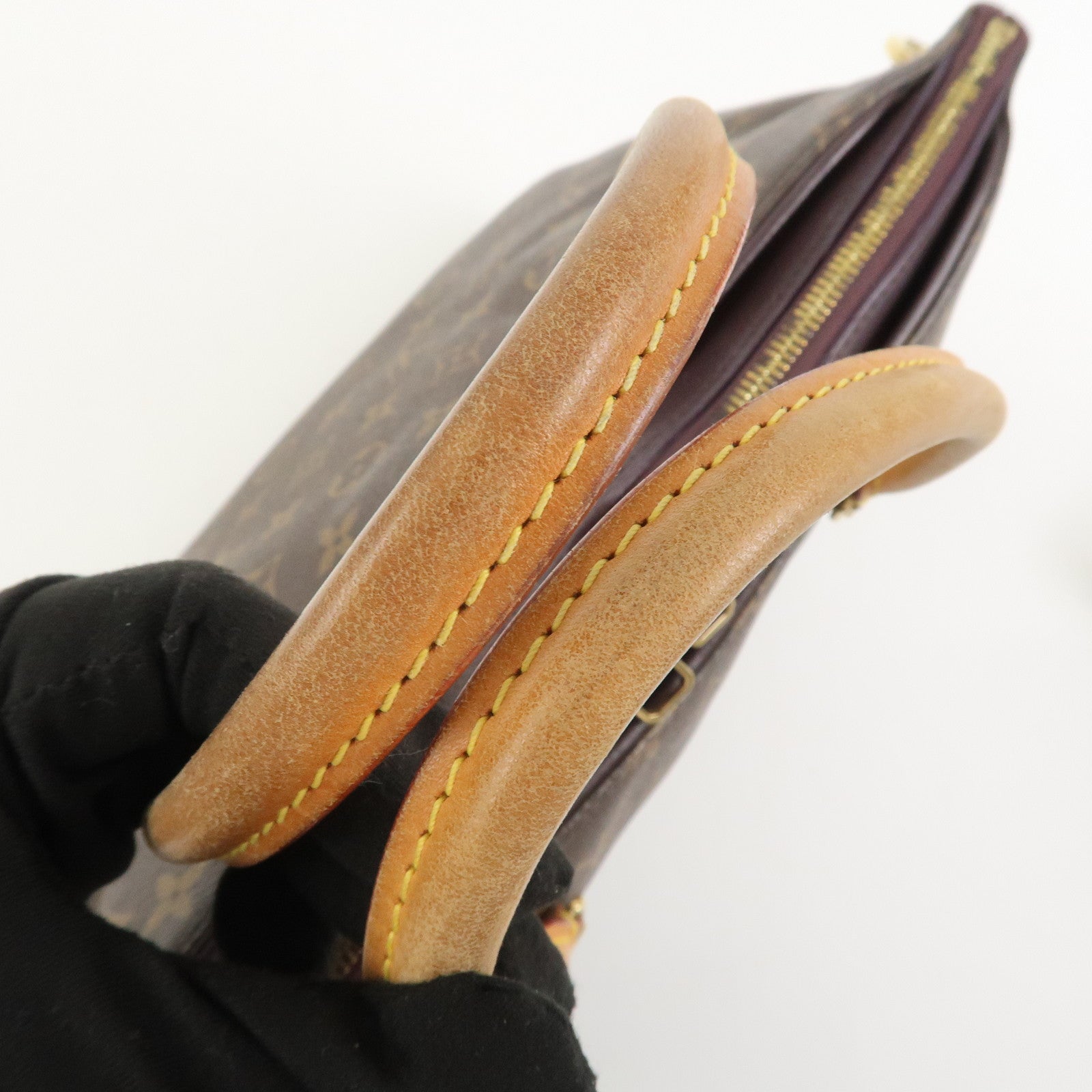 Louis Vuitton Monogram Pallas 2Way Hand Bag Aurore M40906