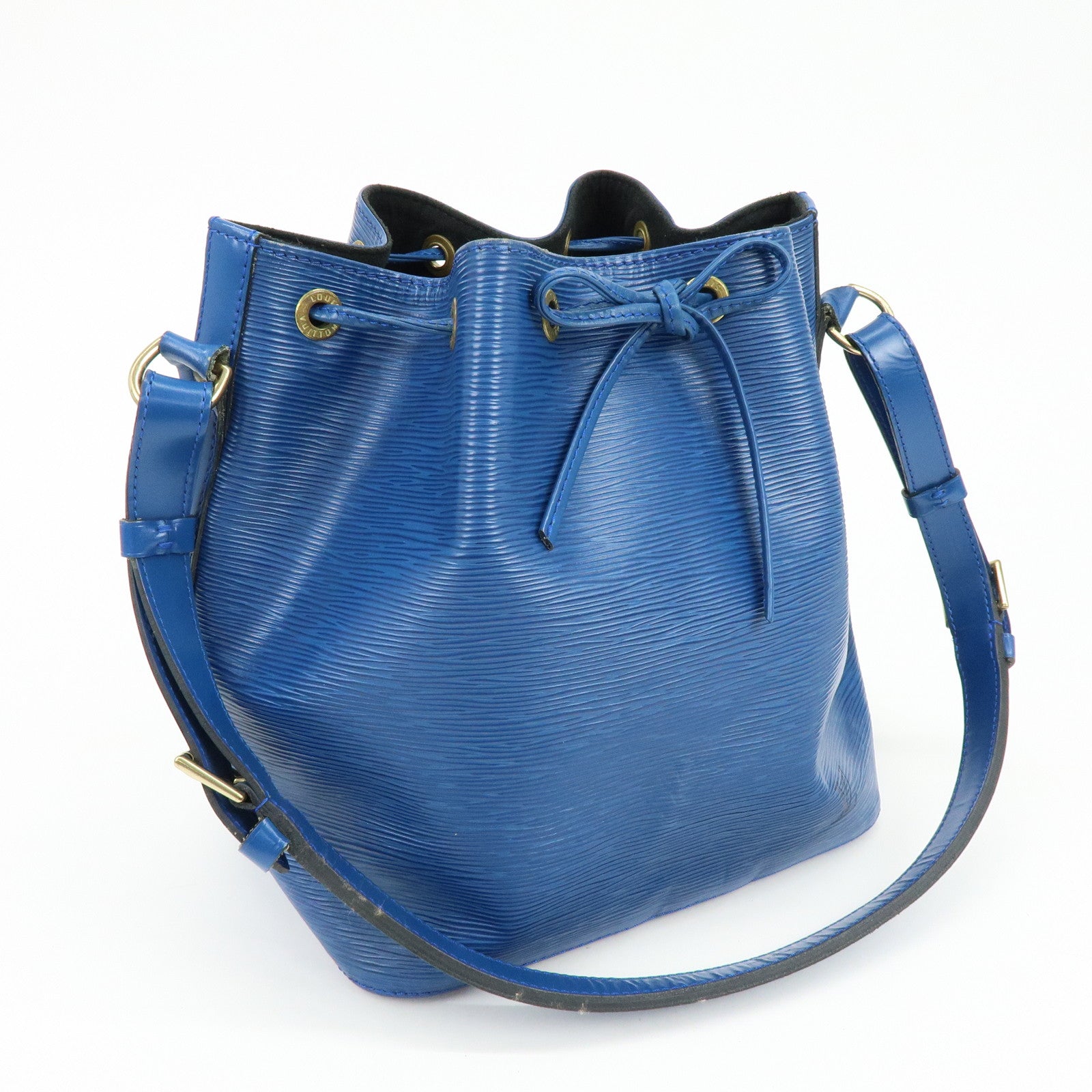 Louis Vuitton Epi Petit Noe Shoulder Bag Toledo Blue M44105