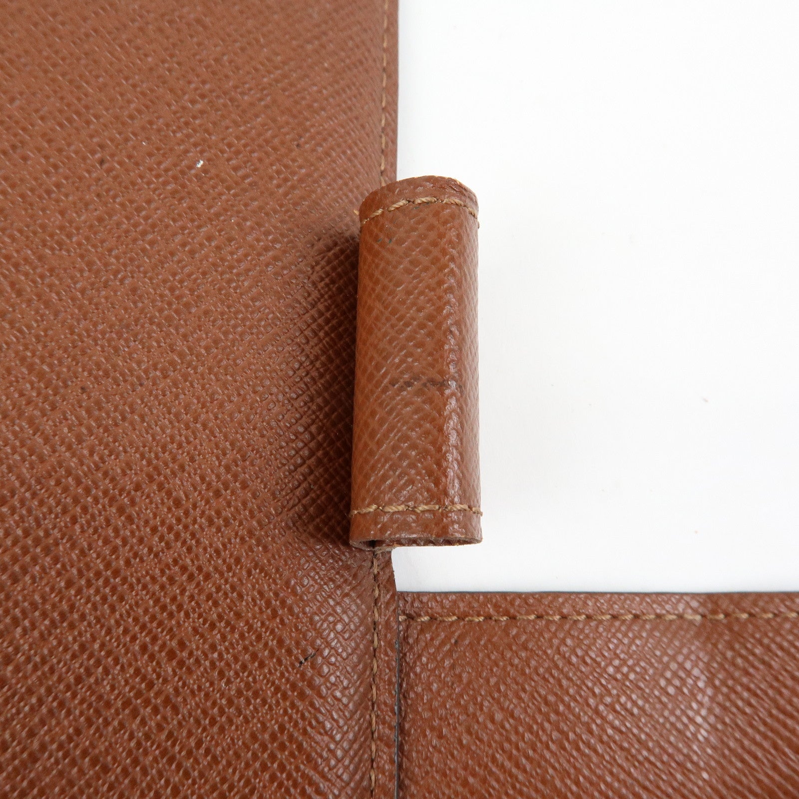 Louis Vuitton Monogram Agenda GM Planner Cover Brown R20106