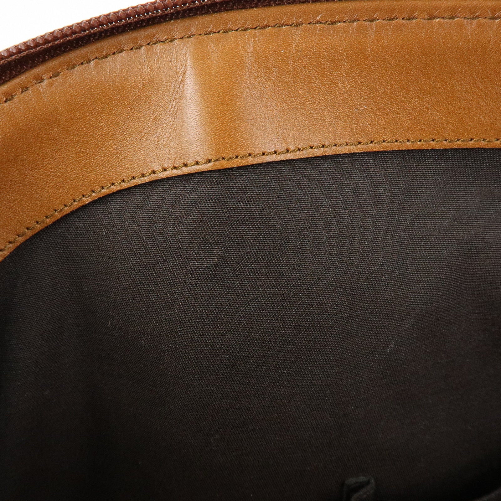 GUCCI Interlocking G Leather 2Way Hand Shoulder Bag Brown 341503