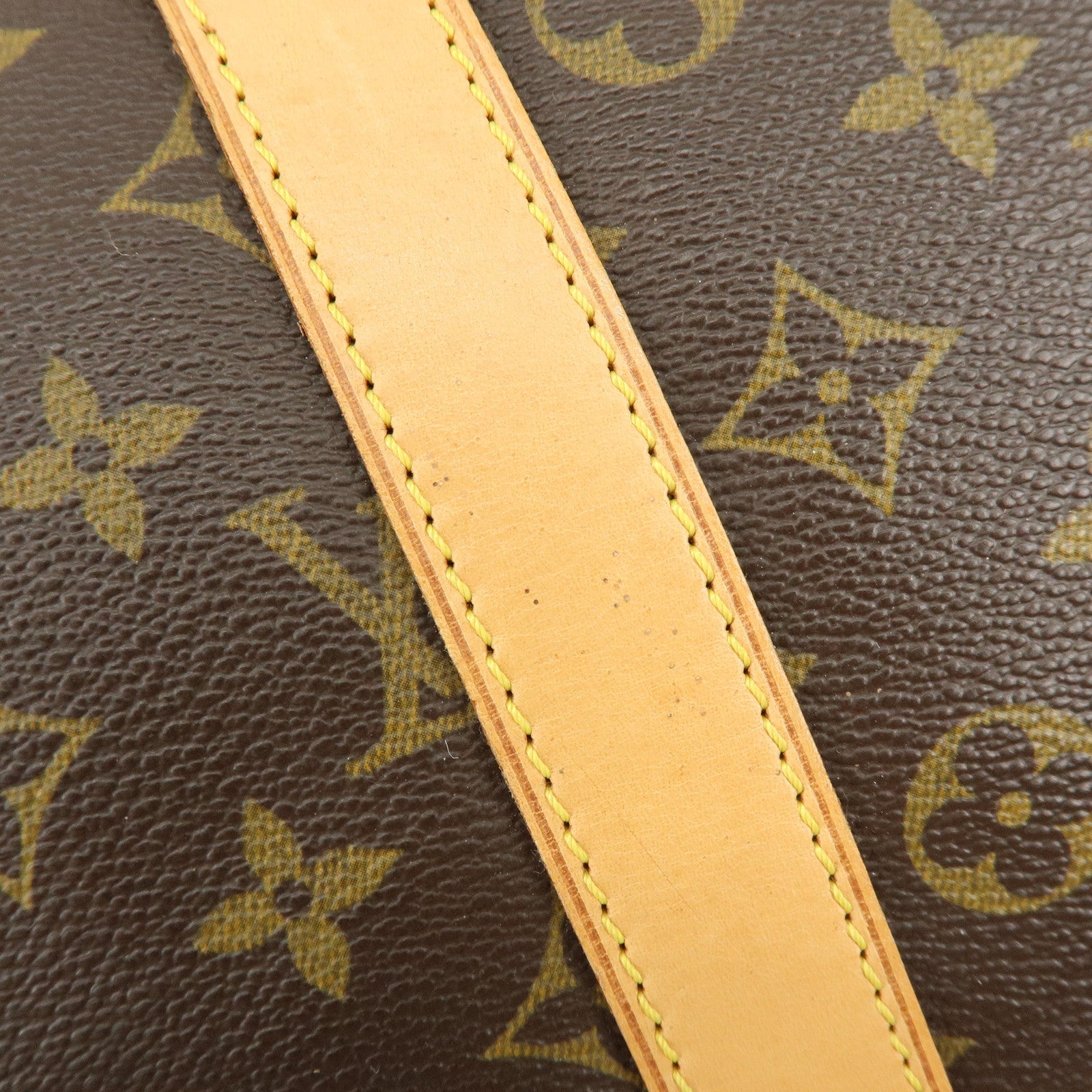 Louis Vuitton Monogram Keep All Bandouliere 55 Boston Bag M41414