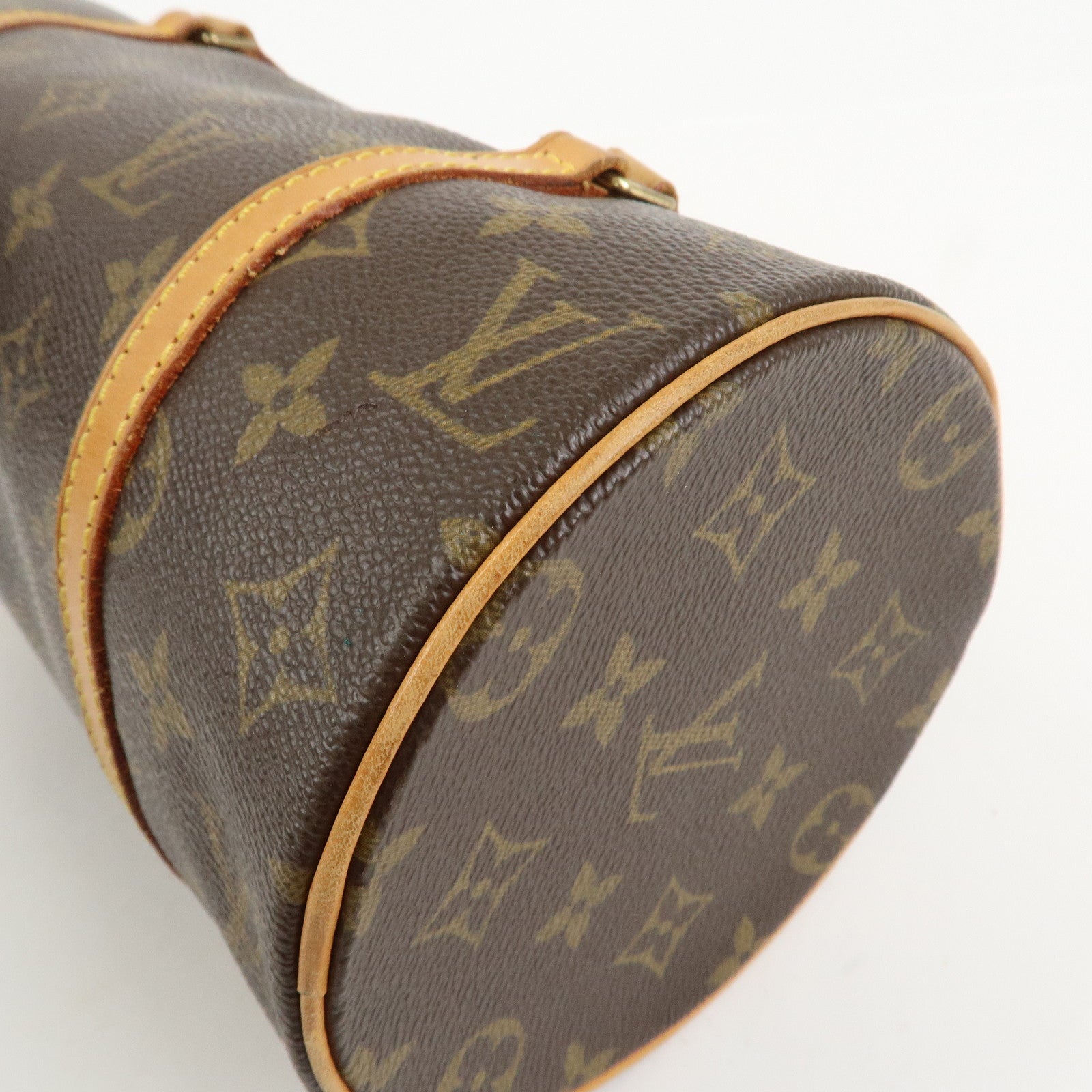 Louis Vuitton Monogram Papillon 26 Hand Bag New Style Brown M51386