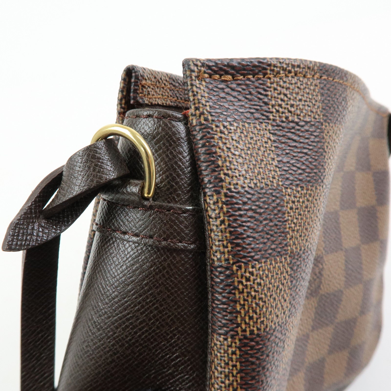 Louis Vuitton Damier Trousse Makeup Accessory Pouch Brown N51982