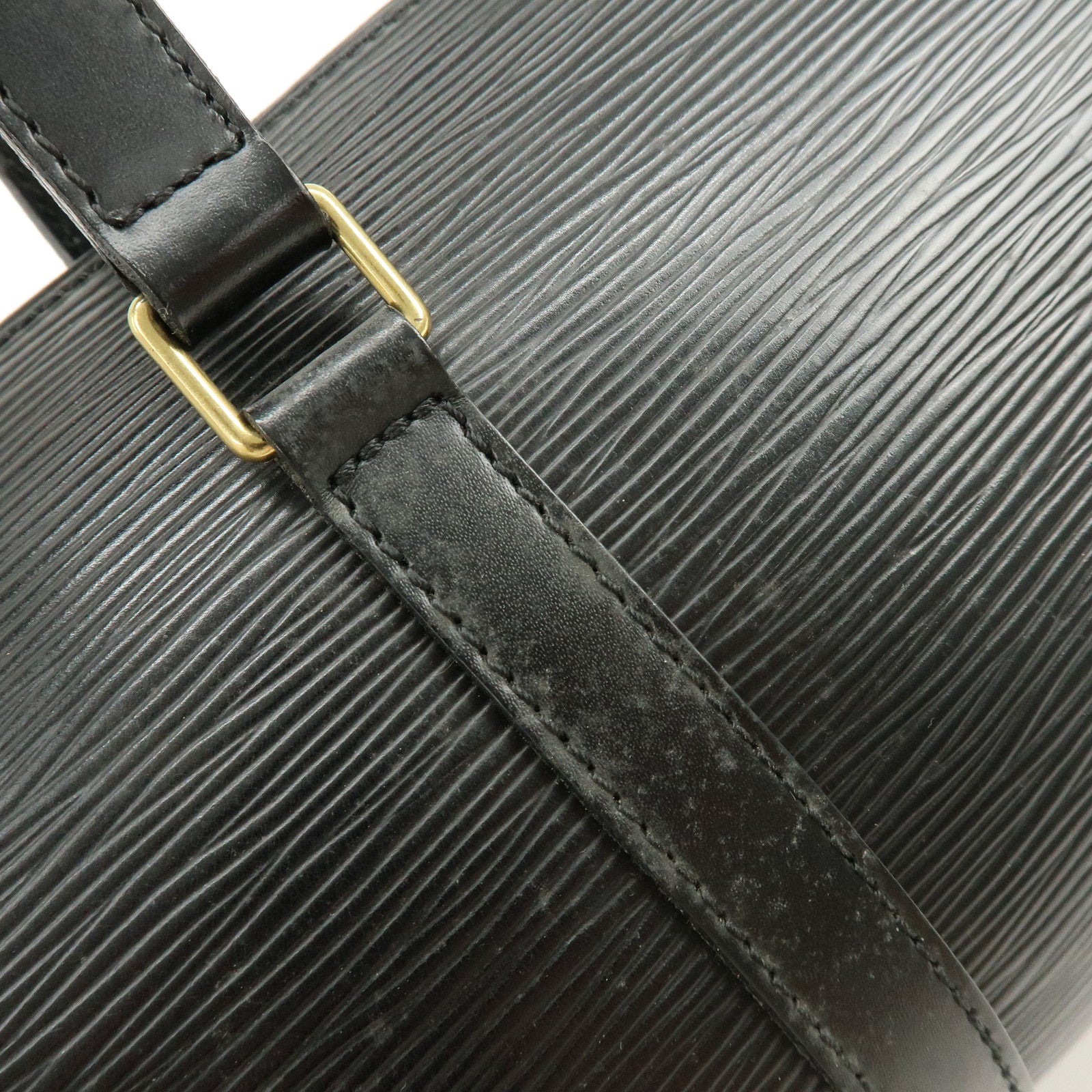 Louis Vuitton Epi Soufflot Shoulder Bag Hand Bag Noir M52222