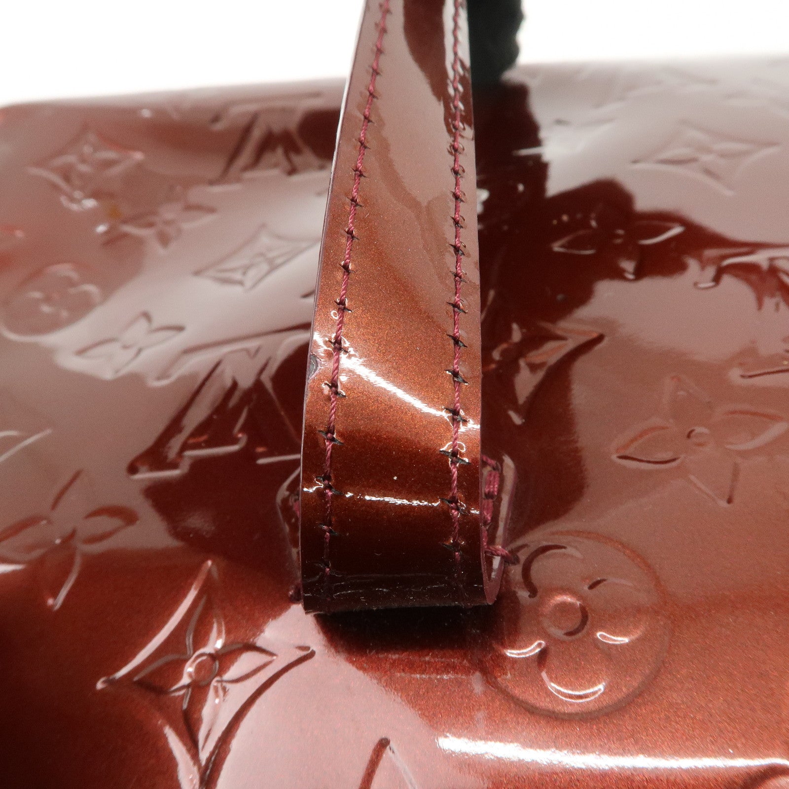 Louis Vuitton Monogram Vernis Wilshire PM Rouge Faurviste M91644 Used