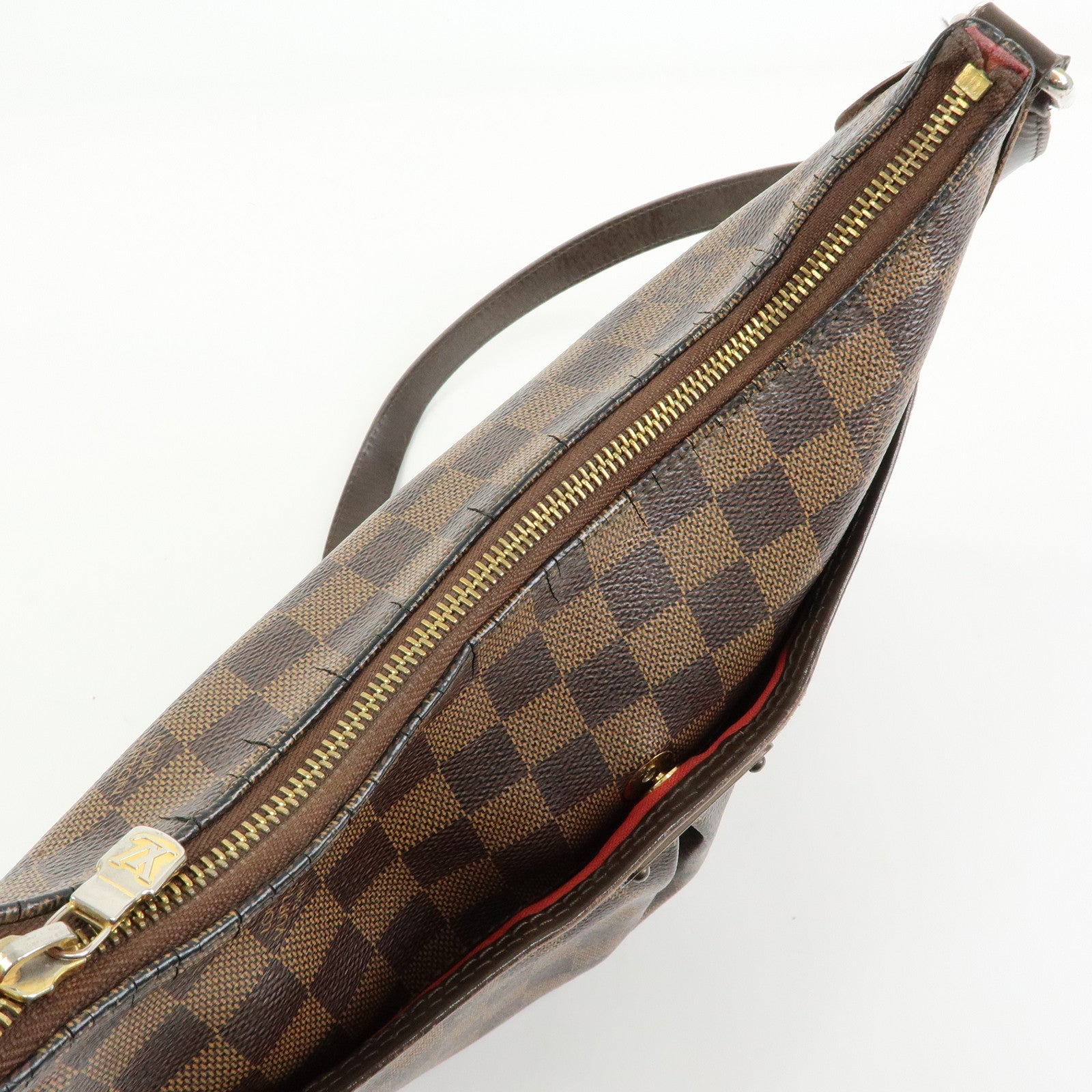 Louis Vuitton Damier Bloomsbury PM Shoulder Bag Brown N42251
