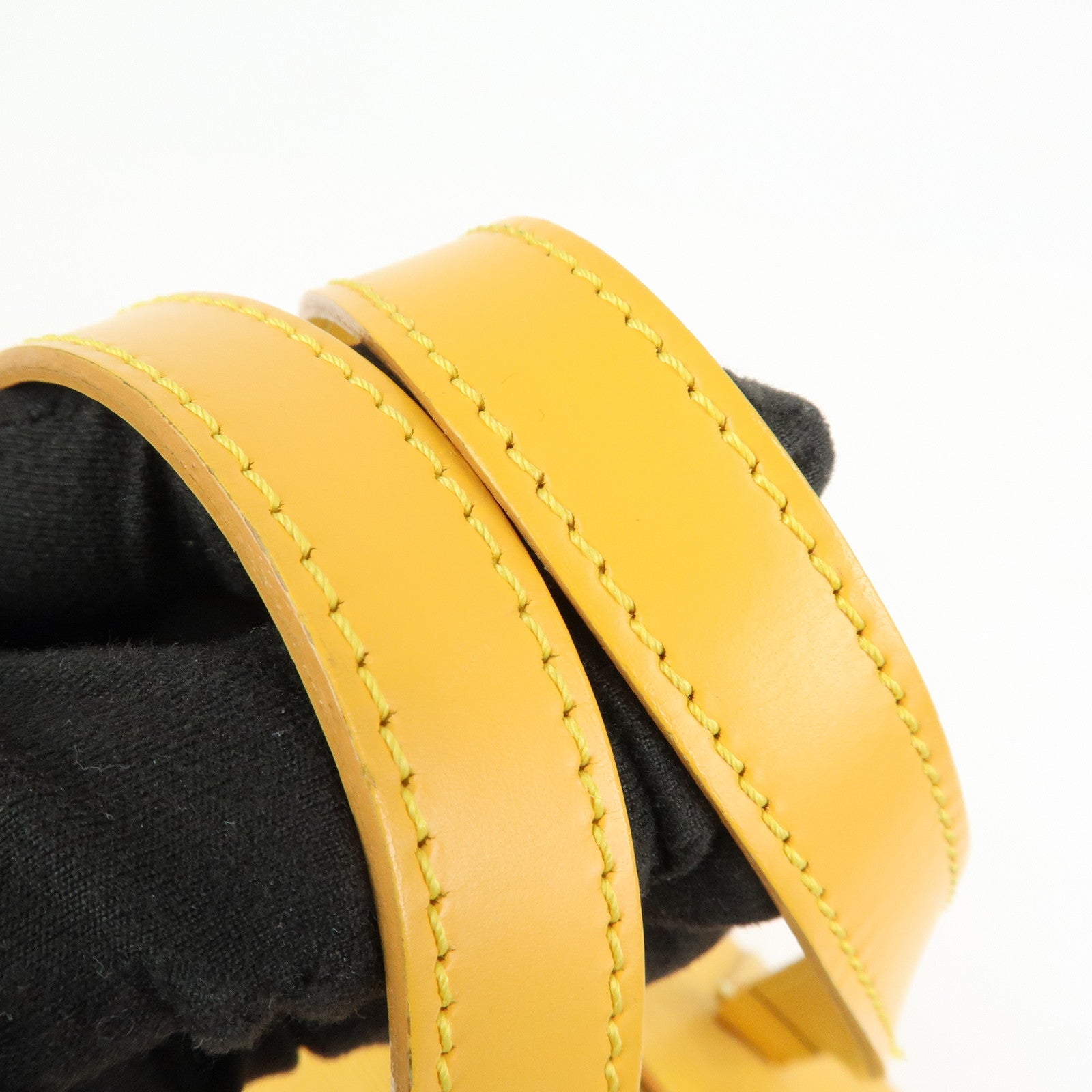 Louis Vuitton Epi Leather Soufflot Hand Bag Tassili Yellow M52229