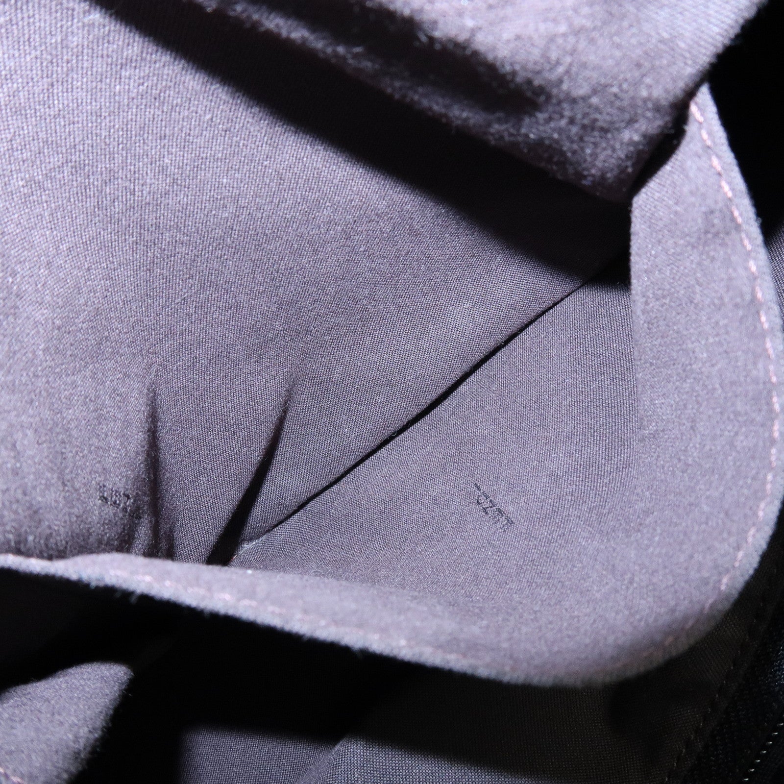 FENDI Zucchino Canvas Leather Tote Bag Shoulder Bag Black 8BH215