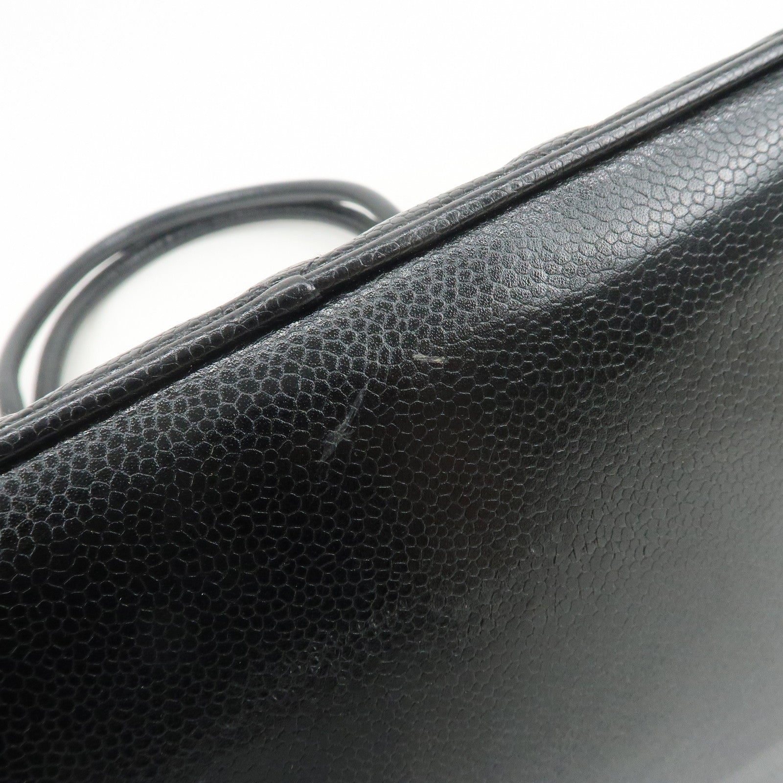 CHANEL Matelasse COCO Mark Medallion Tote Bag Hand Bag A01804