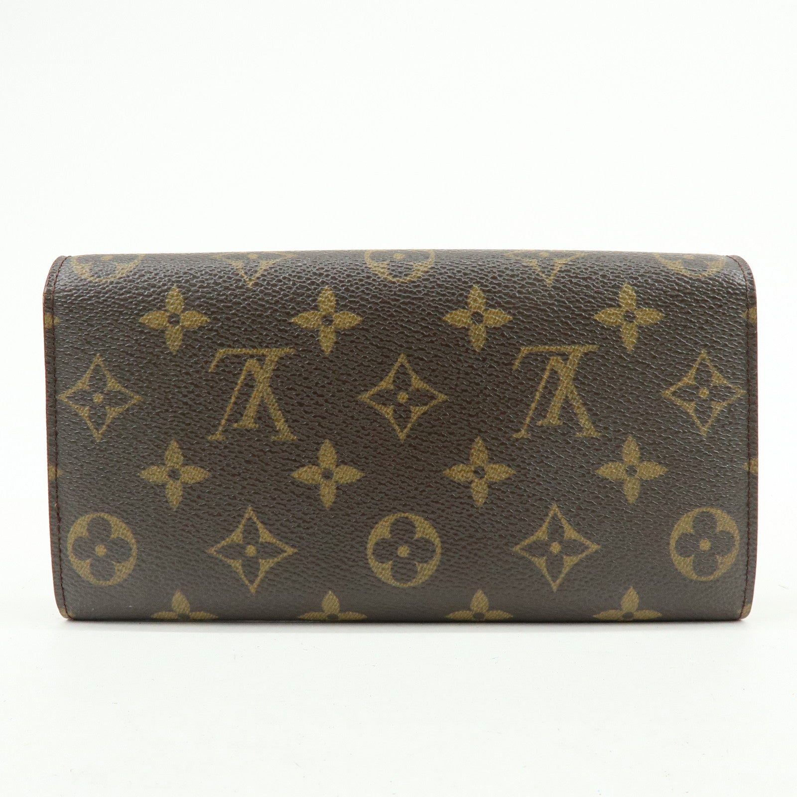 Louis Vuitton Monogram Porte Monnaie Credit Long Wallet M61726