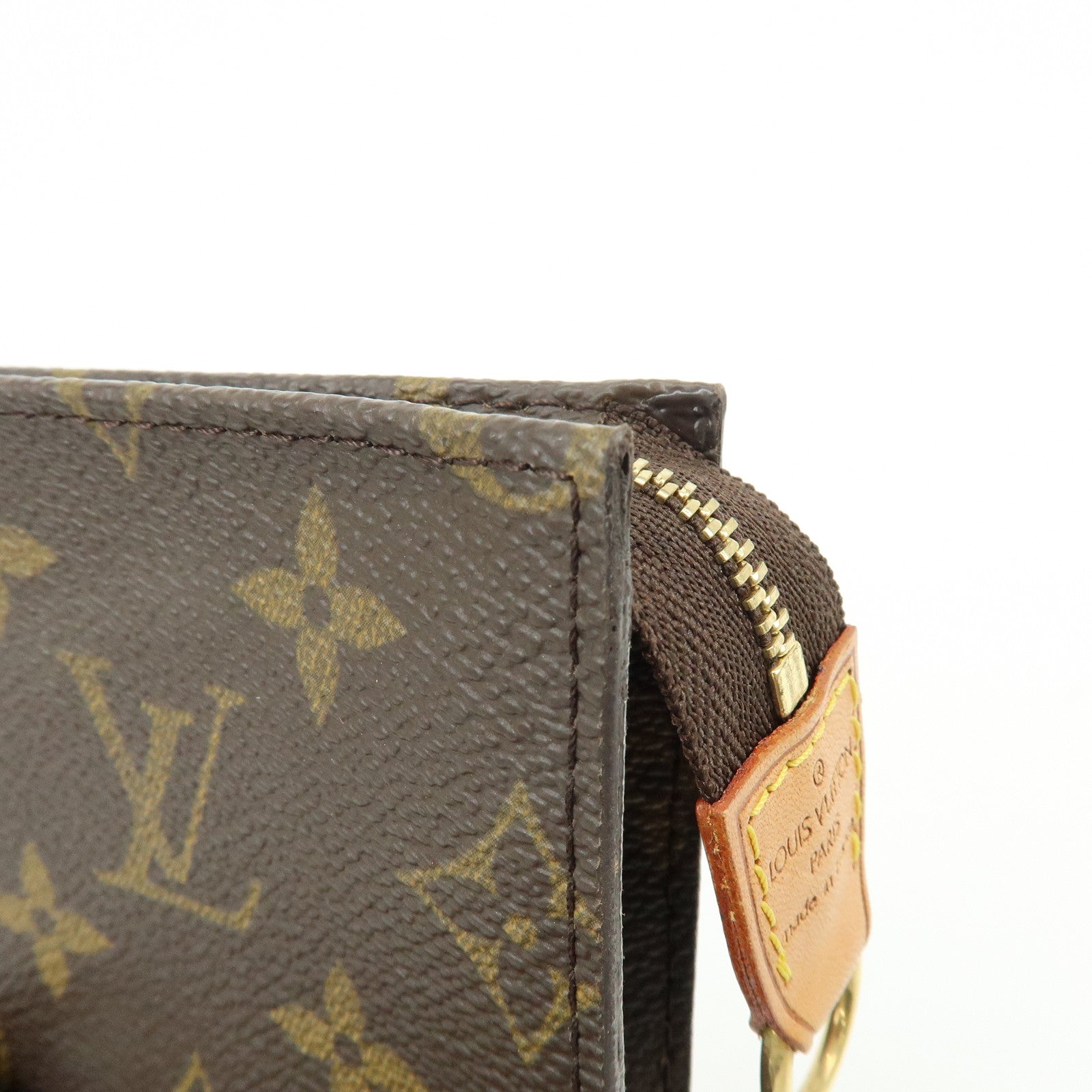 Louis Vuitton Monogram Pouch for Bucket PM Brown
