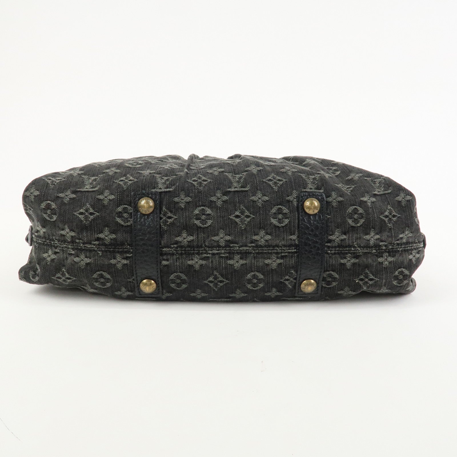Louis Vuitton Monogram Denim Neo Cabby MM 2Way Bag Noir M95351