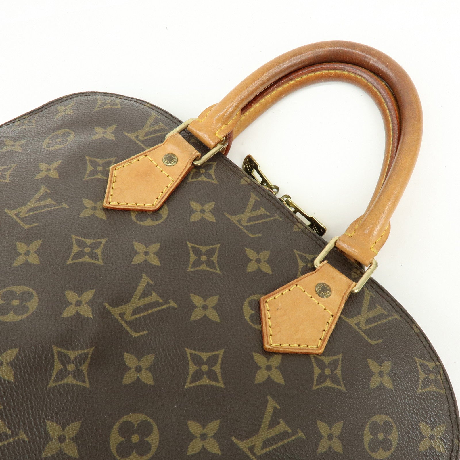 Louis Vuitton Monogram Alma Hand Bag Brown M51130