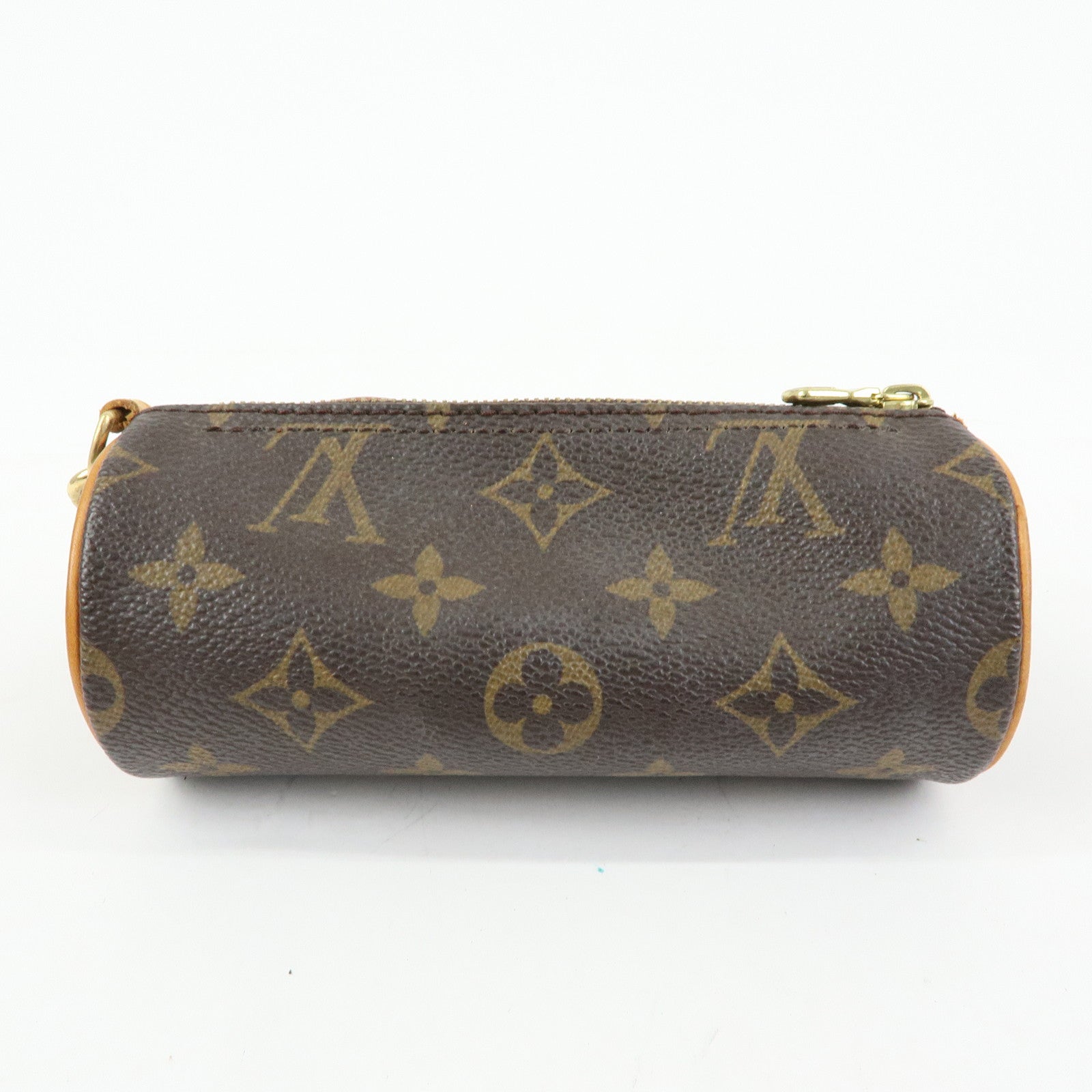 Louis Vuitton Monogram Set of 2 Pouch for Papillon Bag Brown Used