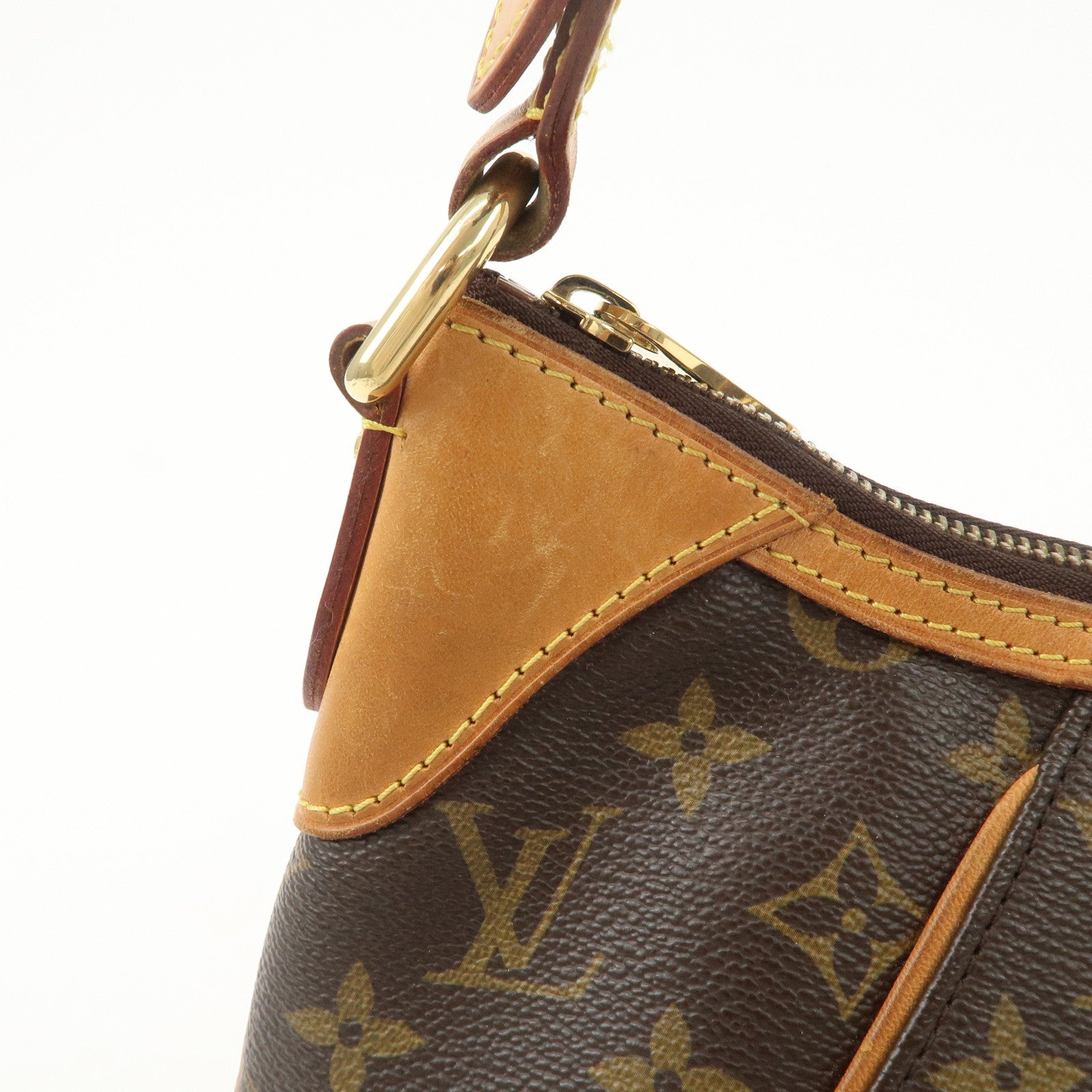 Louis Vuitton Monogram Thames PM Shoulder Bag Brown M56384 Used