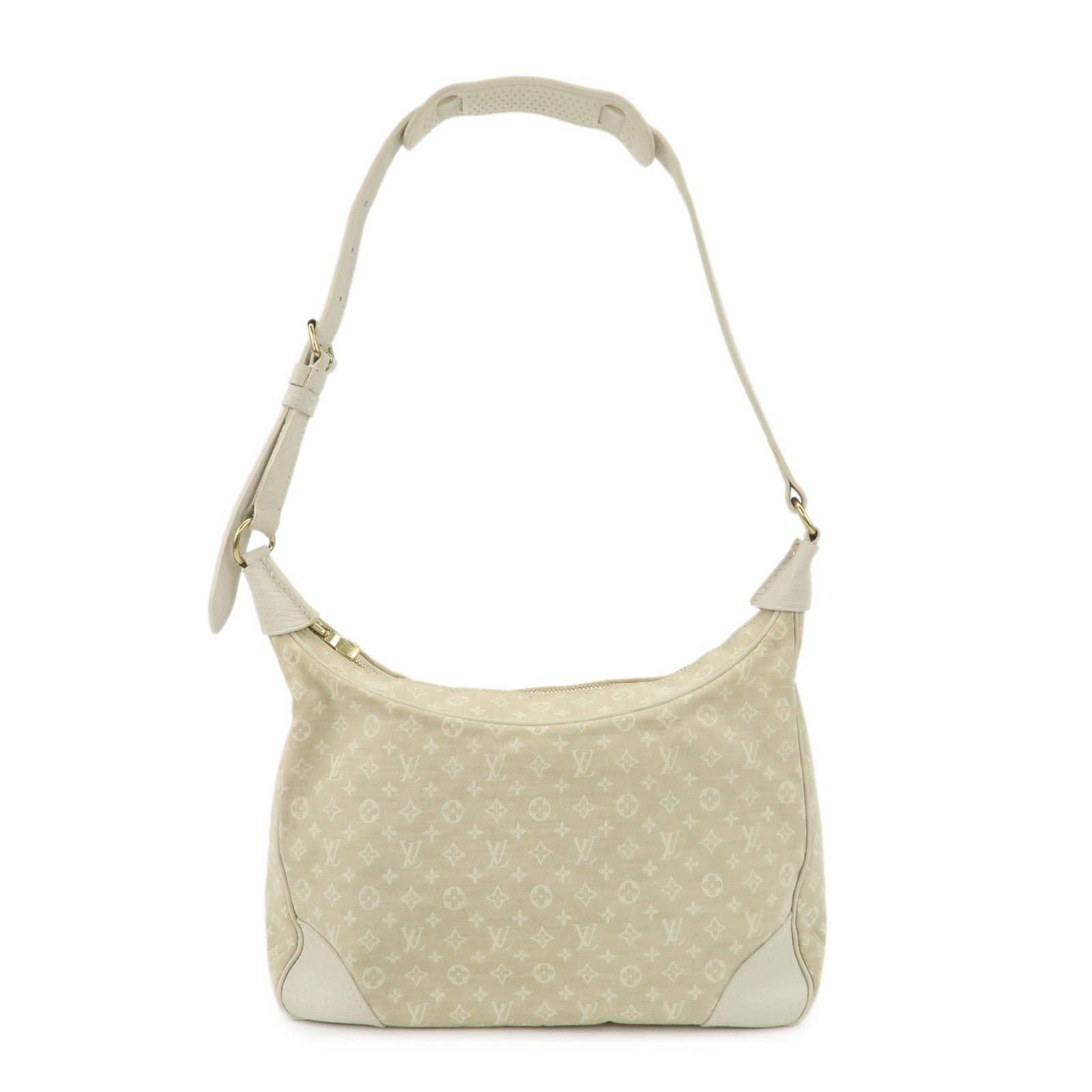 Louis Vuitton Monogram Mini Lin Boulogne Hand Bag Dune M95317