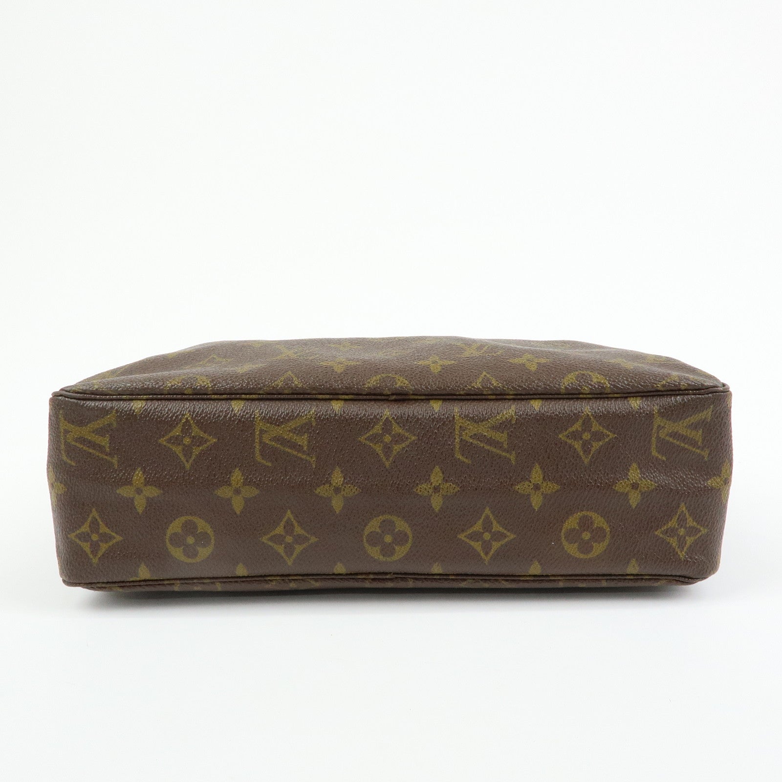 Louis Vuitton Monogram Trousse Toilette 28 Pouch Brown M47522