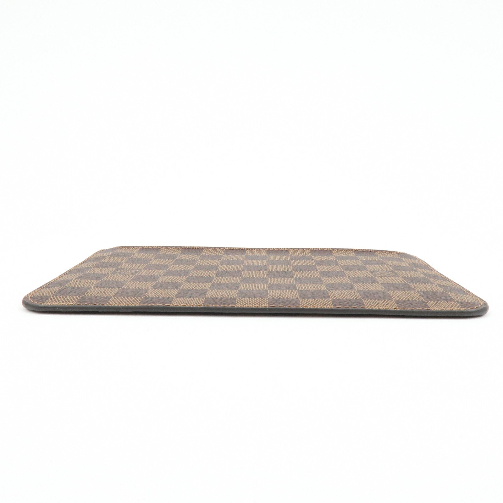 Louis Vuitton Damier Canvas Pouch for Neverfull MM Ebene N41358