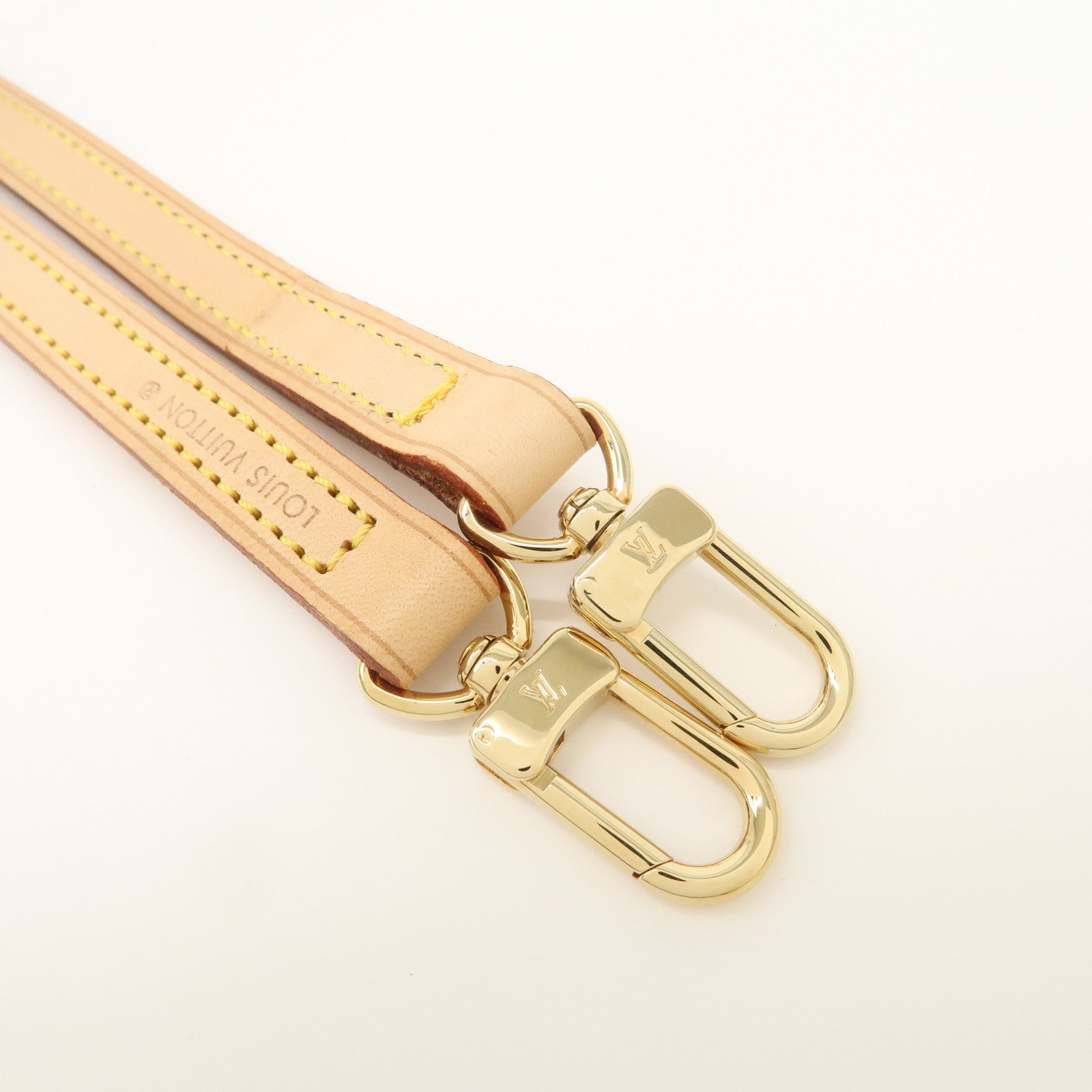 Louis Vuitton Nume Leather Shoulder Strap 115cm Natural