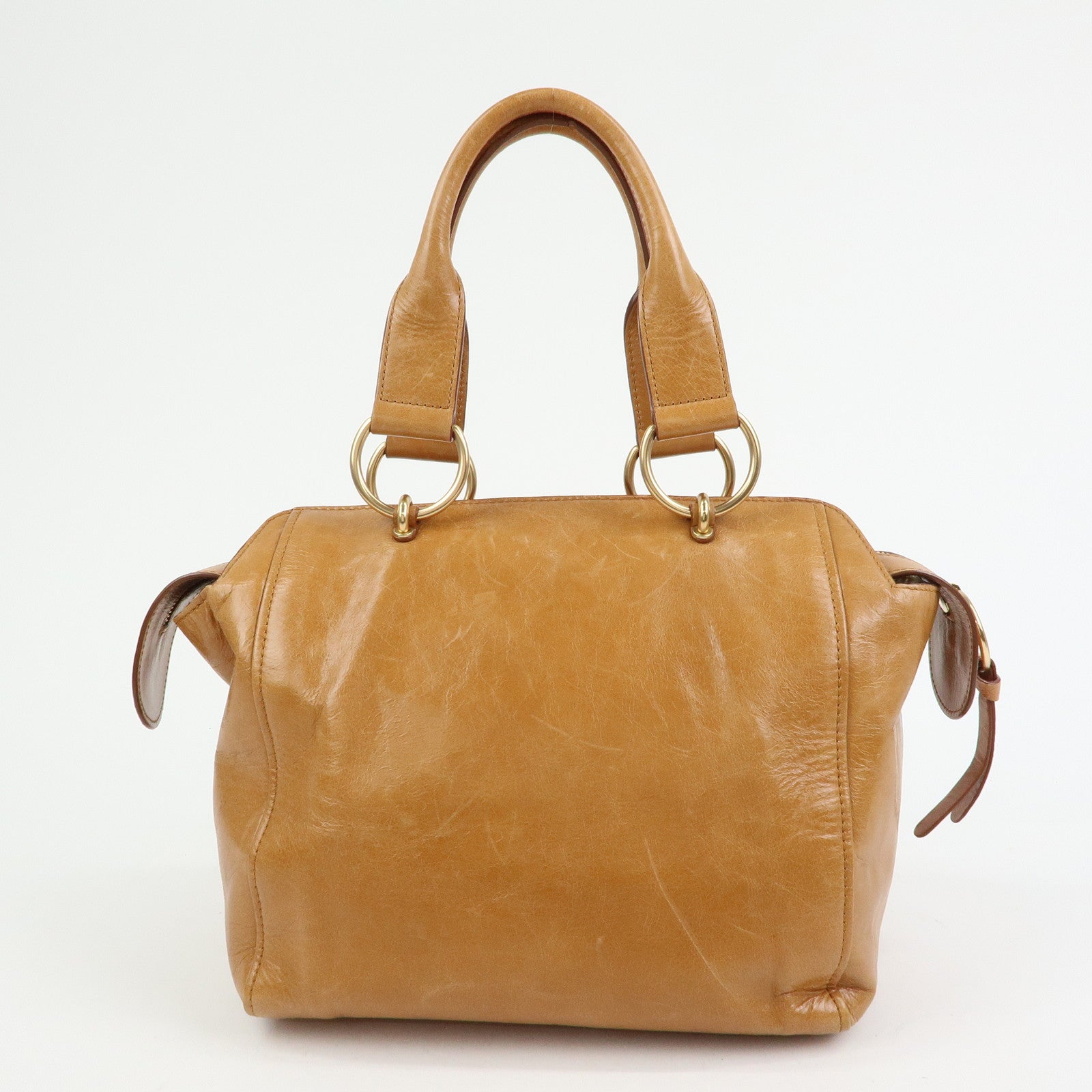 Chloe See by Chloe Page 2Way Bag Shoulder Bag Hand Bag Brown