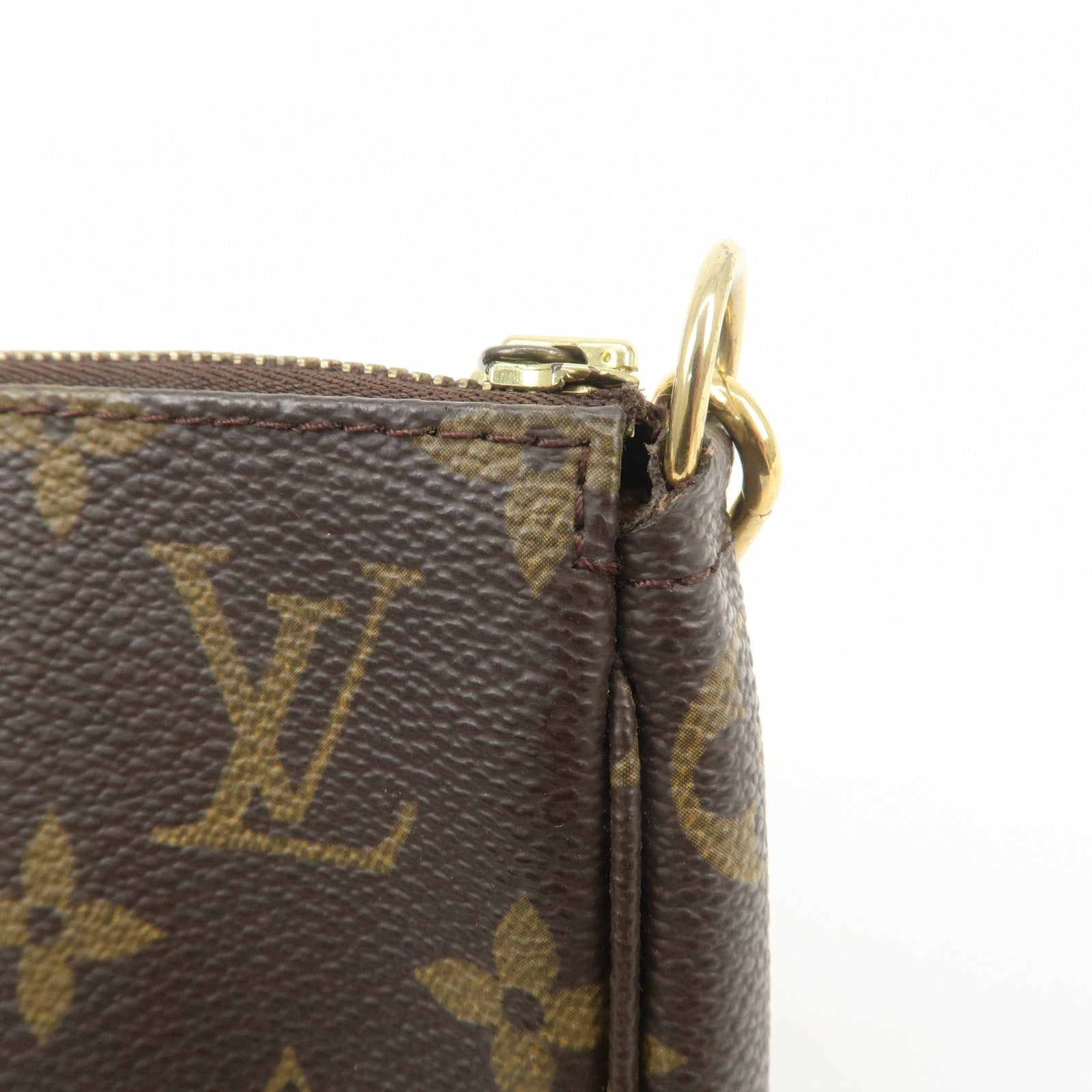 Louis Vuitton Monogram Pochette Accessoires Pouch Hand Bag M51980