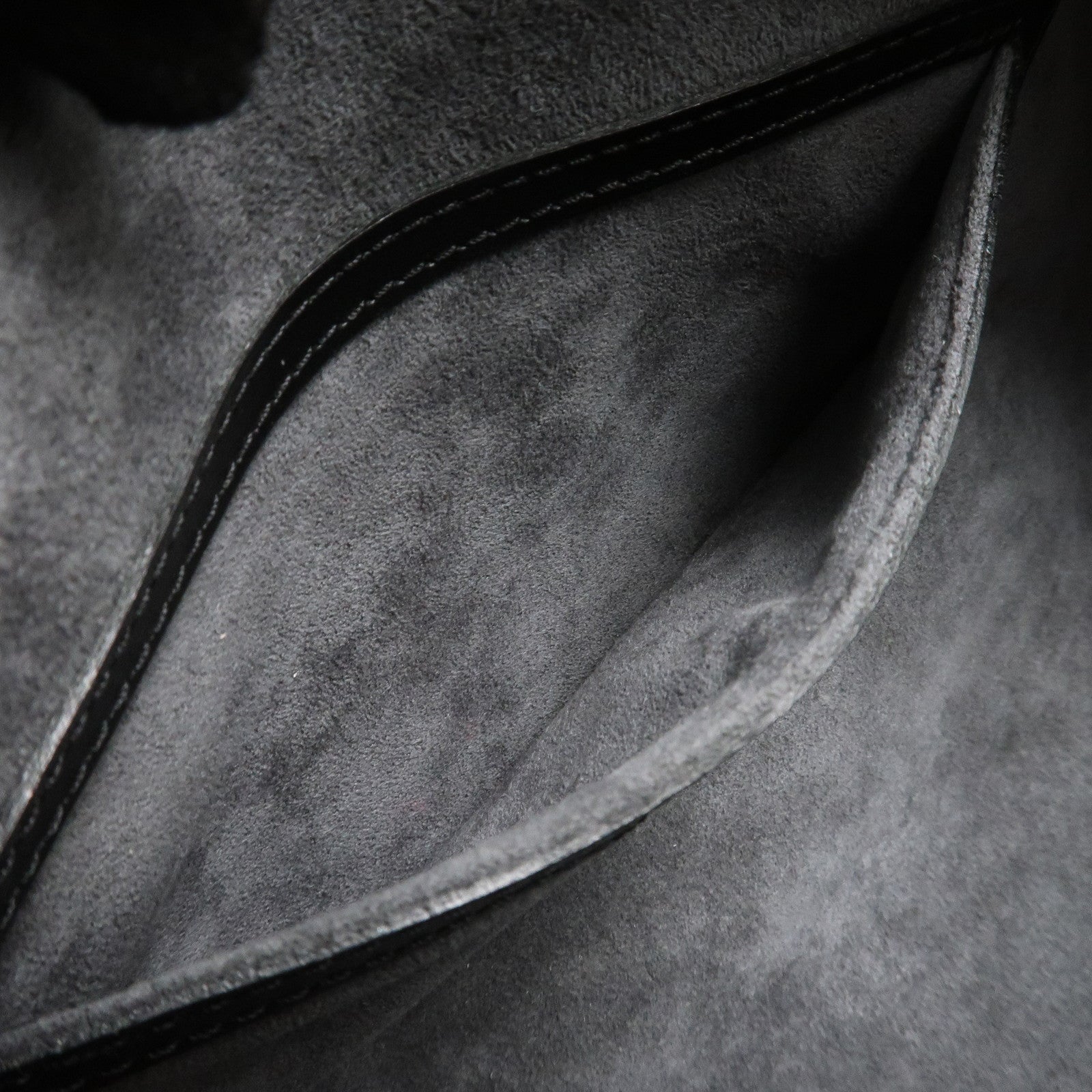 Louis Vuitton Epi Soufflot Hand Bag Shoulder Bag Noir M52862