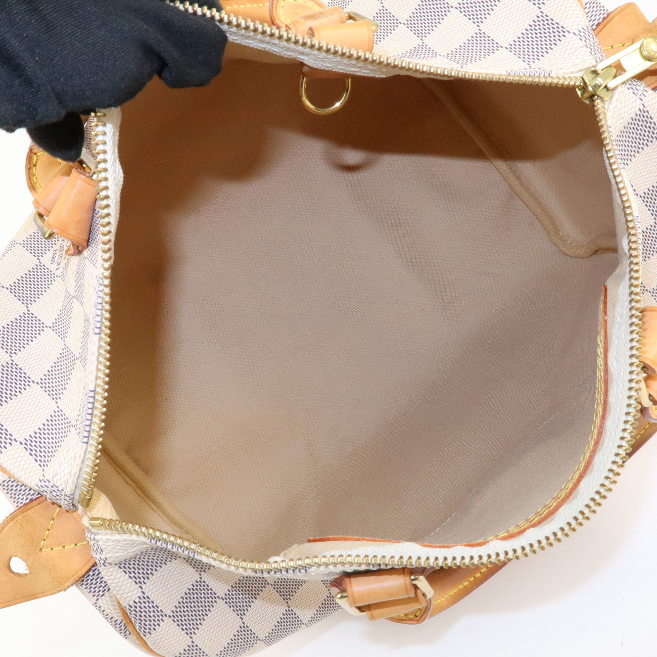 Louis Vuitton Damier Azur Speedy 30 Boston Bag Hand Bag N41533 Used