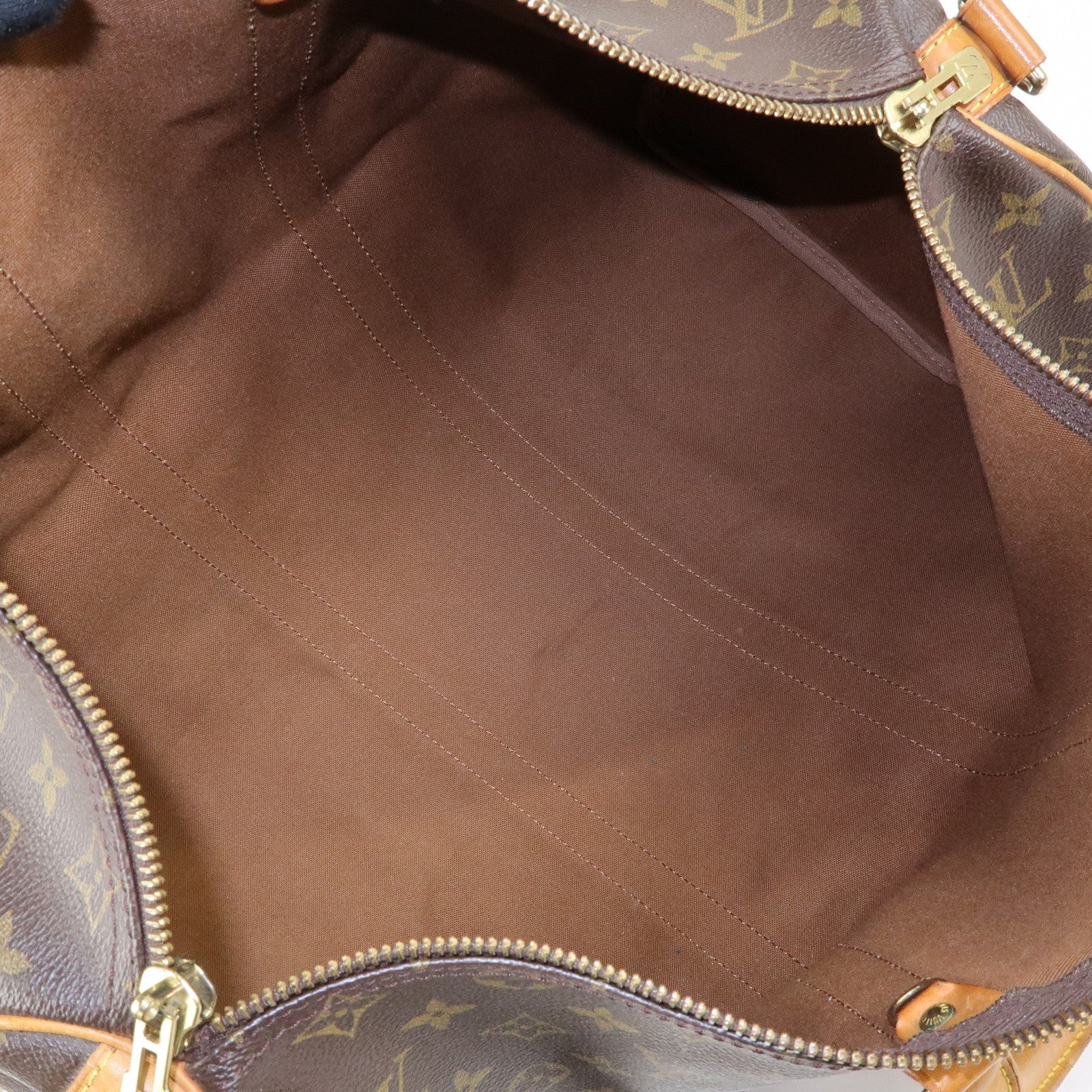 Louis Vuitton Monogram Keep All Bandouliere 45 Boston Bag M41418
