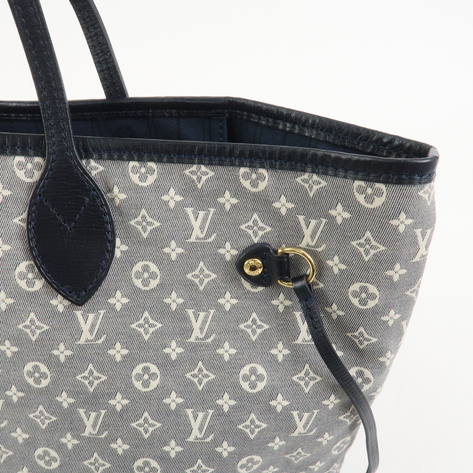 Louis Vuitton Monogram Idylle Neverfull MM Tote Bag Encre M40514