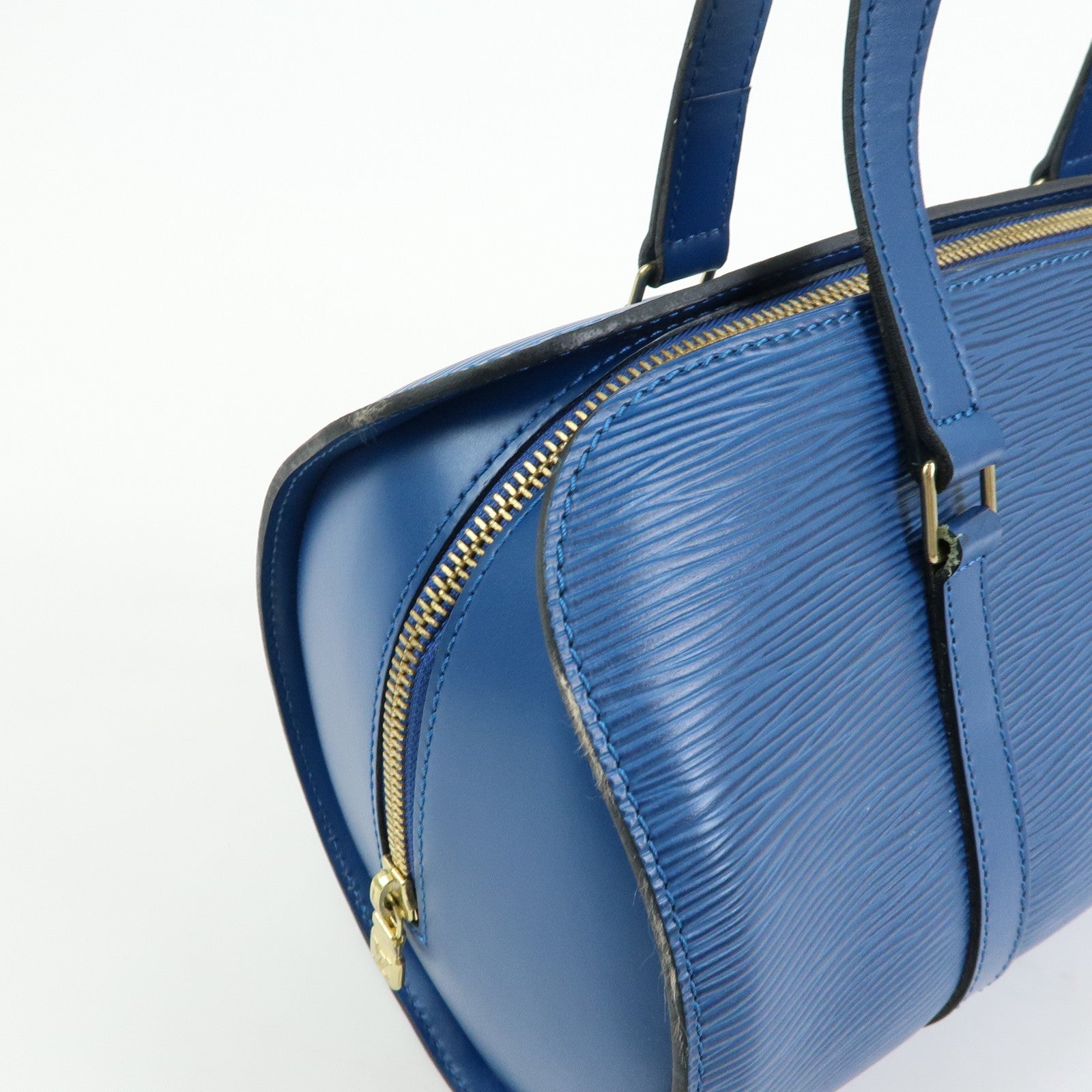 Louis Vuitton Epi Soufflot Shoulder Bag Hand Bag Toledo Blue M52225